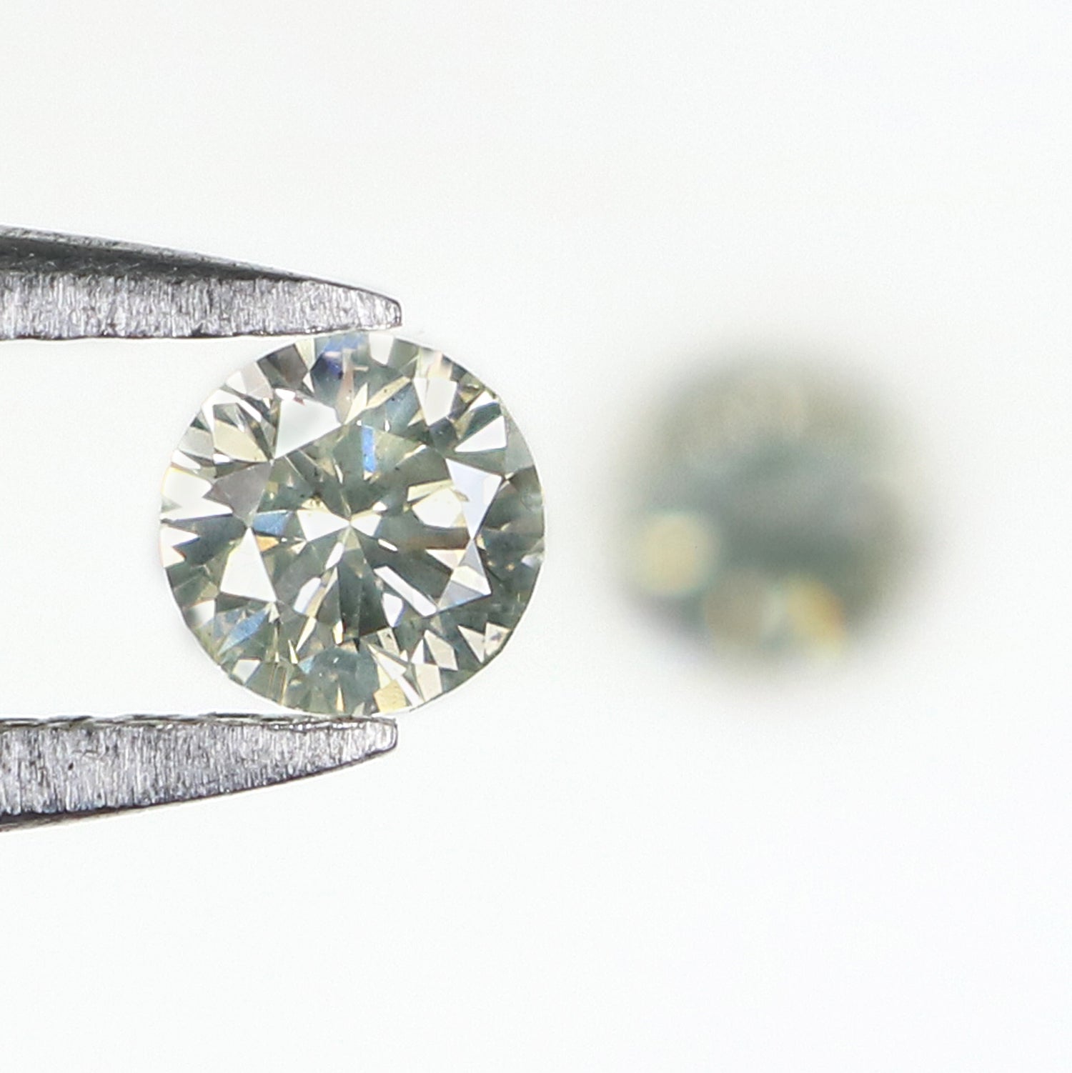 0.40 Ct Natural Loose Round Cut Pair Diamond White - I Color Round Cut Diamond 3.70 MM Natural Diamond Round Brilliant Cut Diamond LQ2172