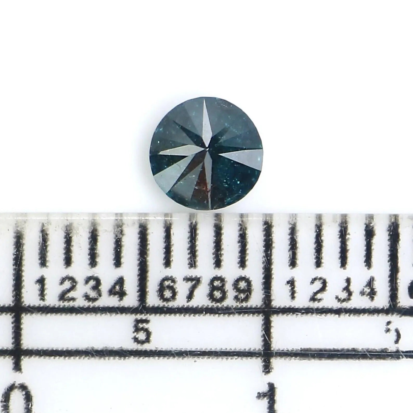 0.45 CT Natural Loose Round Shape Diamond Blue Color Round Cut Diamond 4.60 MM Natural Loose Diamond Round Brilliant Cut Diamond NQ9850