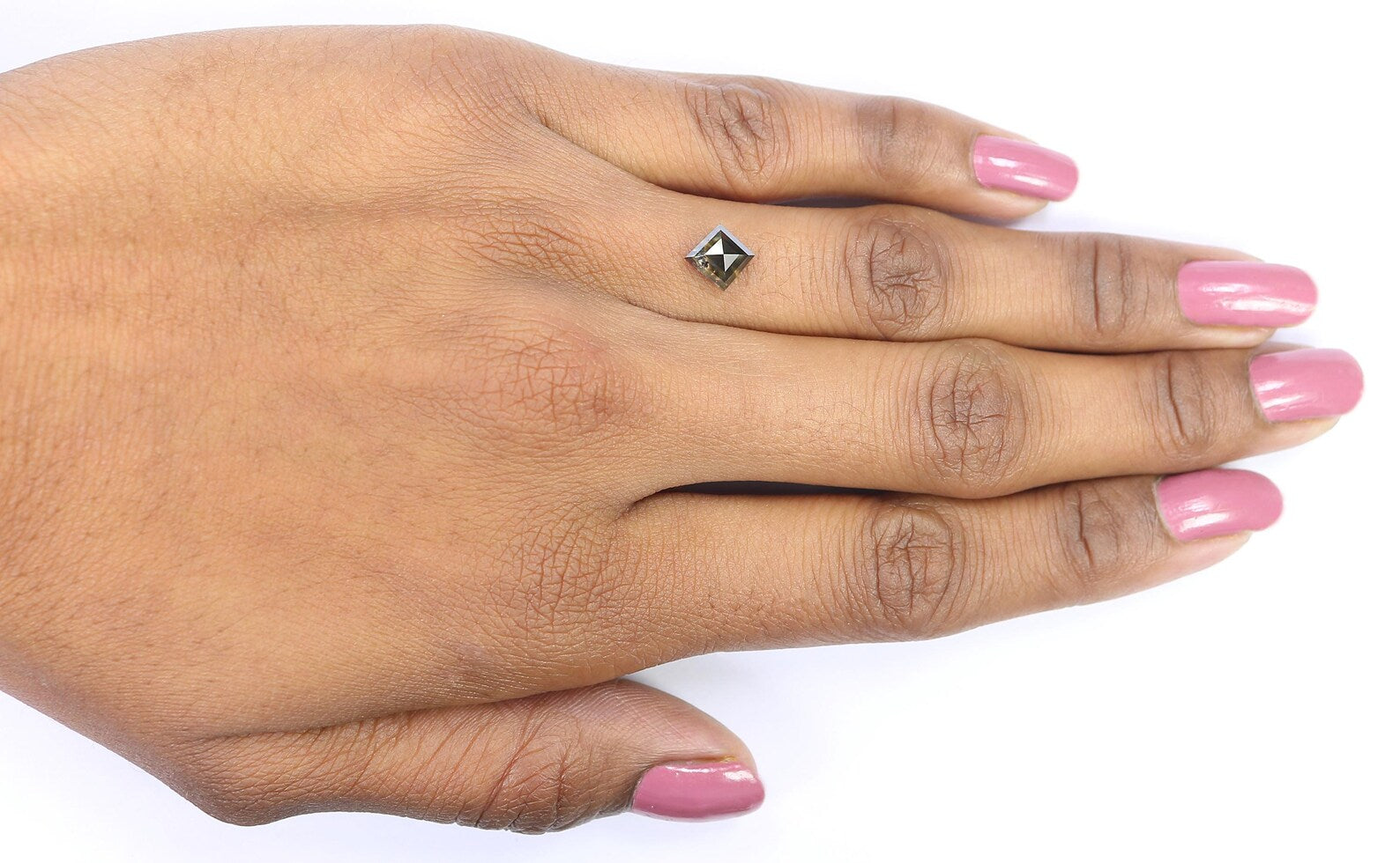 1.07 CT Natural Loose Kite Shape Diamond Grey Color Kite Shape Diamond 7.50 MM Natural Loose Diamond Kite Shape Rose Cut Diamond QN9625
