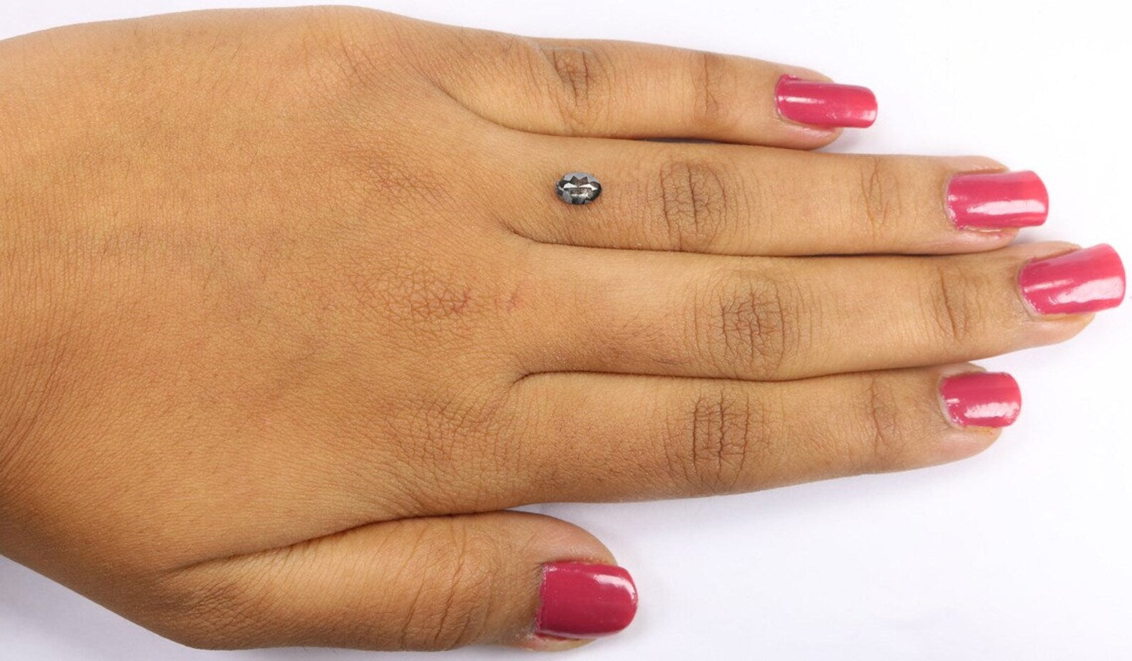 0.55 CT Natural Loose Marquise Diamond Salt And Pepper Marquise Diamond 6.30 MM Natural Black Grey Color Marquise Rose Cut Diamond NQ8832