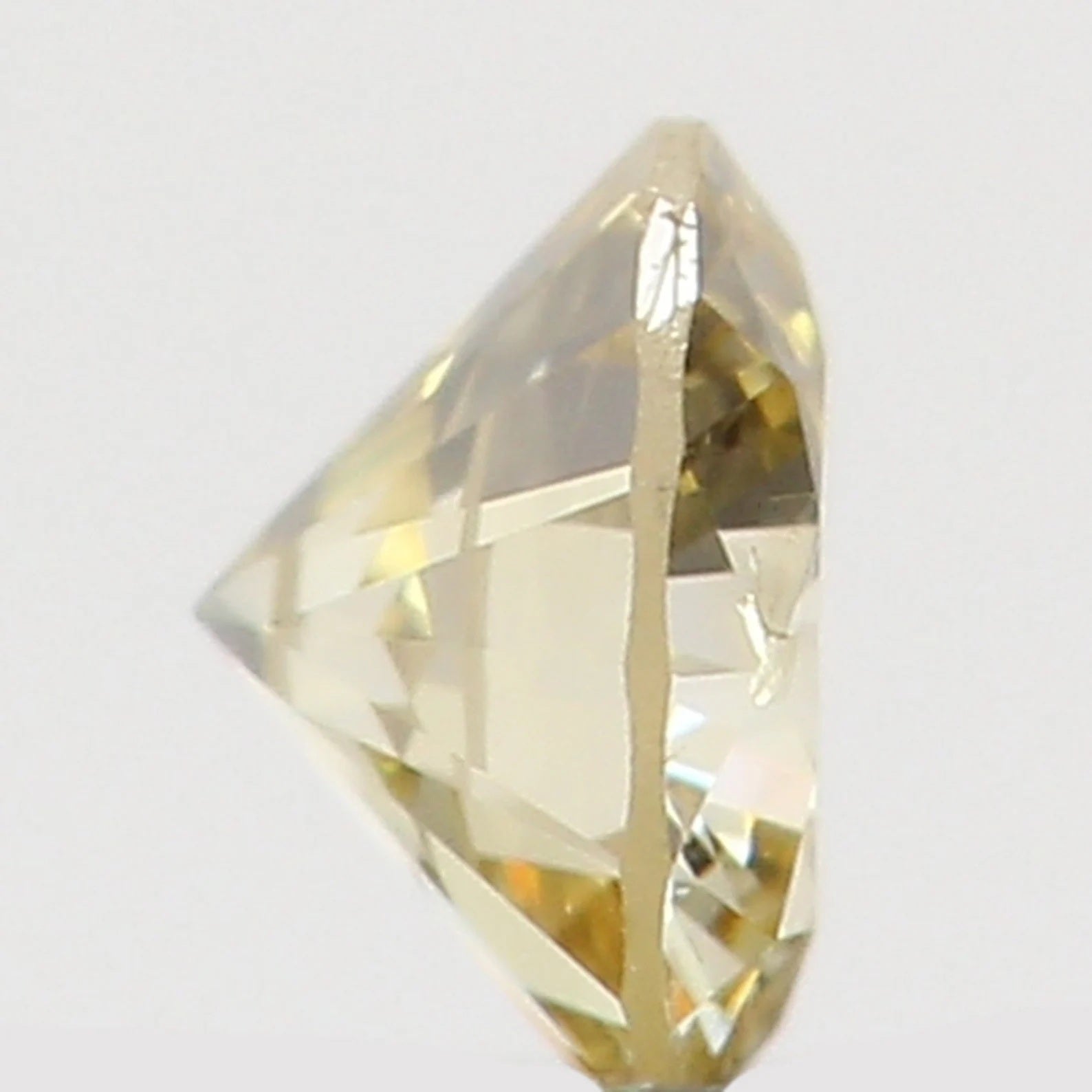 0.09 Ct Natural Loose Round Shape Diamond Yellow Color Round Cut Diamond 2.90 MM Natural Loose Diamond Round Brilliant Cut Diamond N7061
