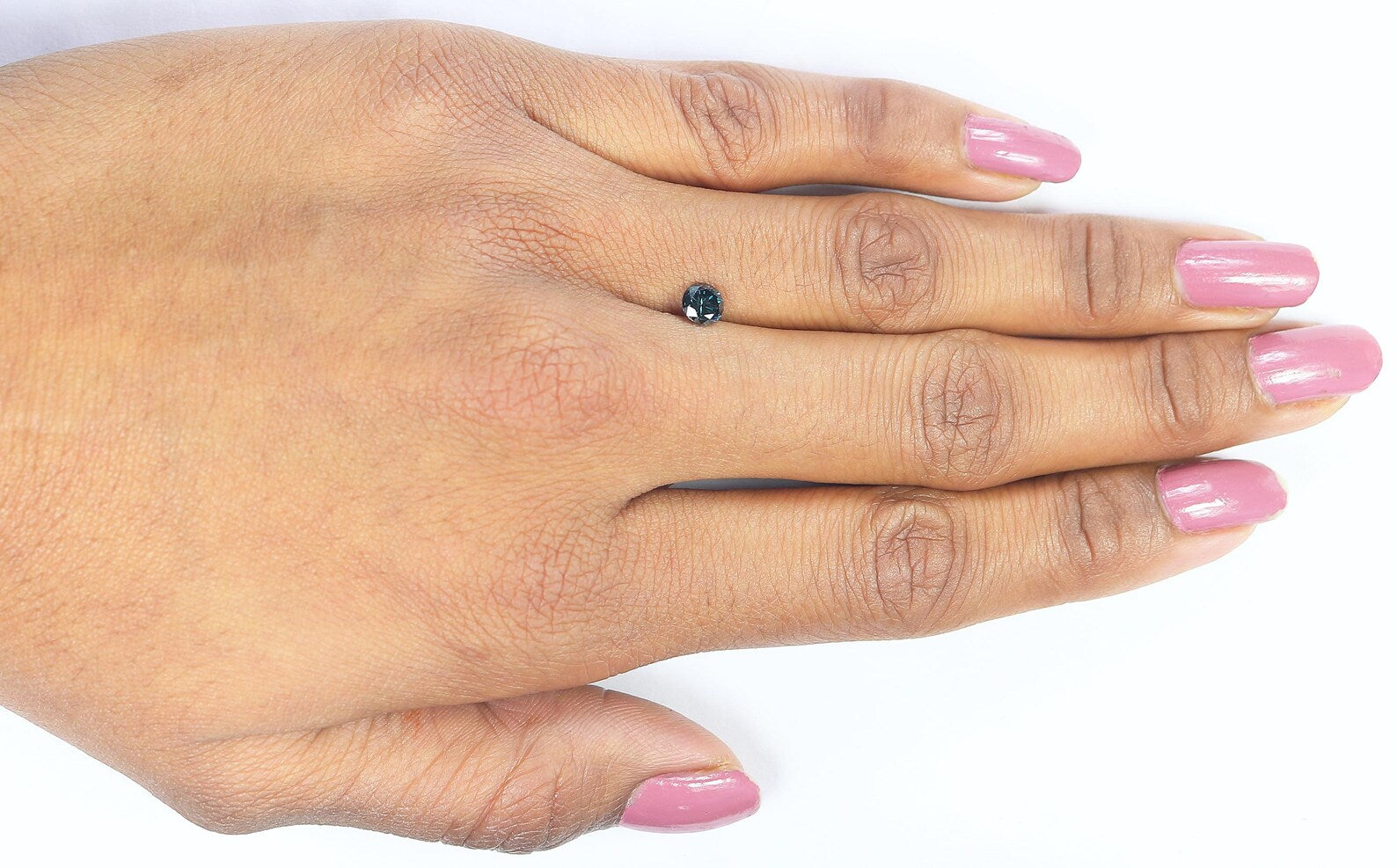 0.44 Ct Natural Loose Round Shape Diamond Blue Color Round Cut Diamond 4.65 MM Natural Diamond Blue Color Round Brilliant Cut Diamond NQ1390