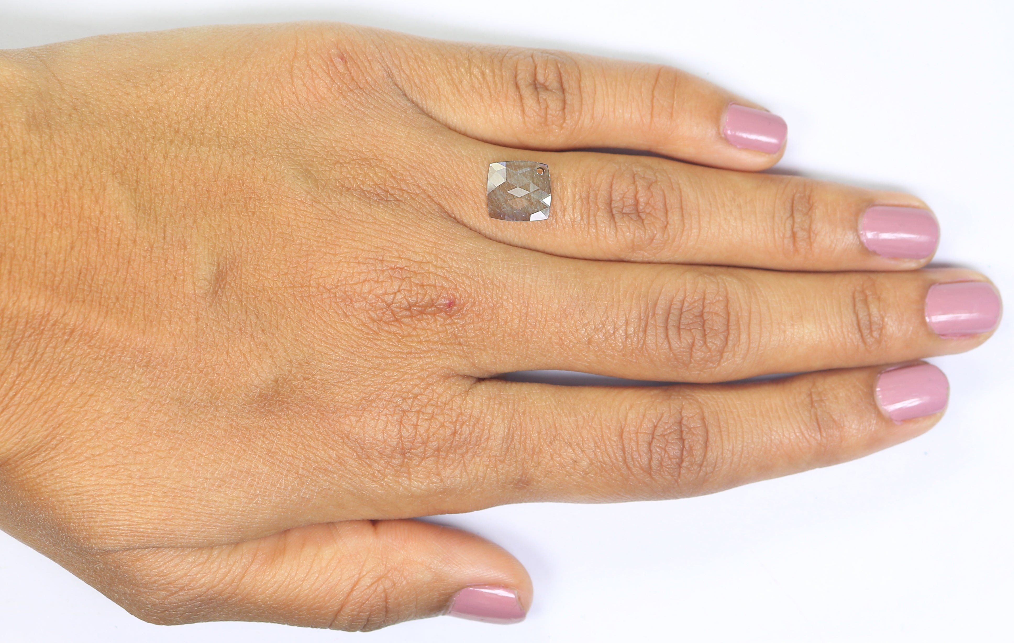 1.16 CT Lab Grown Square Cut Diamond Blue Color Diamond VS1 Clarity Diamond Lab Grown Diamond CVD Diamond Lab Created Rose Cut Diamond L3473