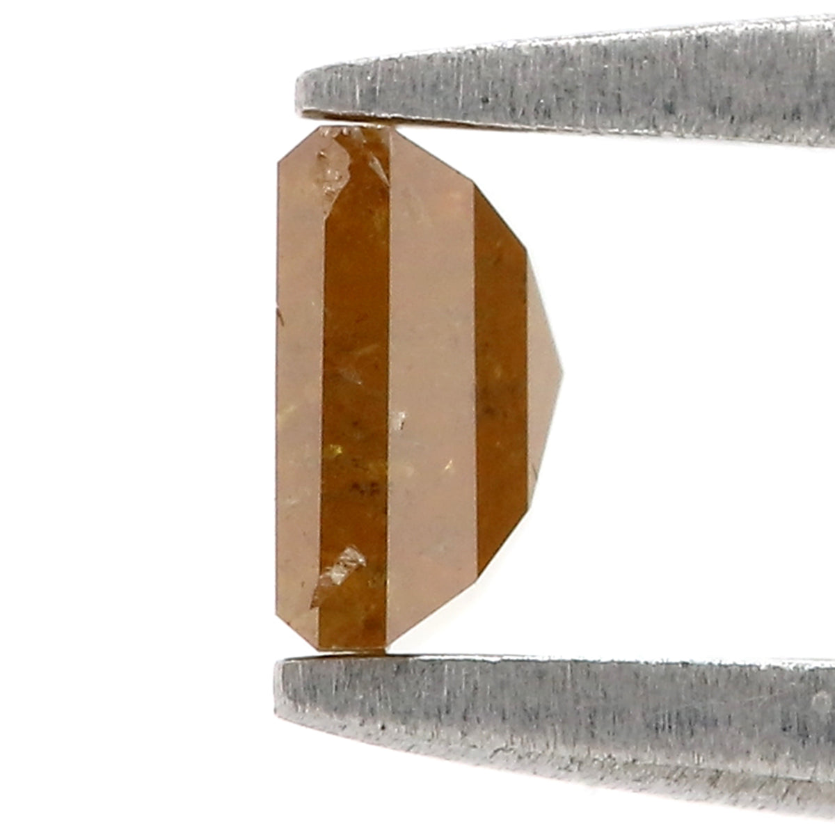 Natural Square Cut Yellow Color Diamond 0.61 CT Loose Rose Cut Yellow Color Stone 4.80 MM Rustic Diamond For Custom Engagement Ring L3692