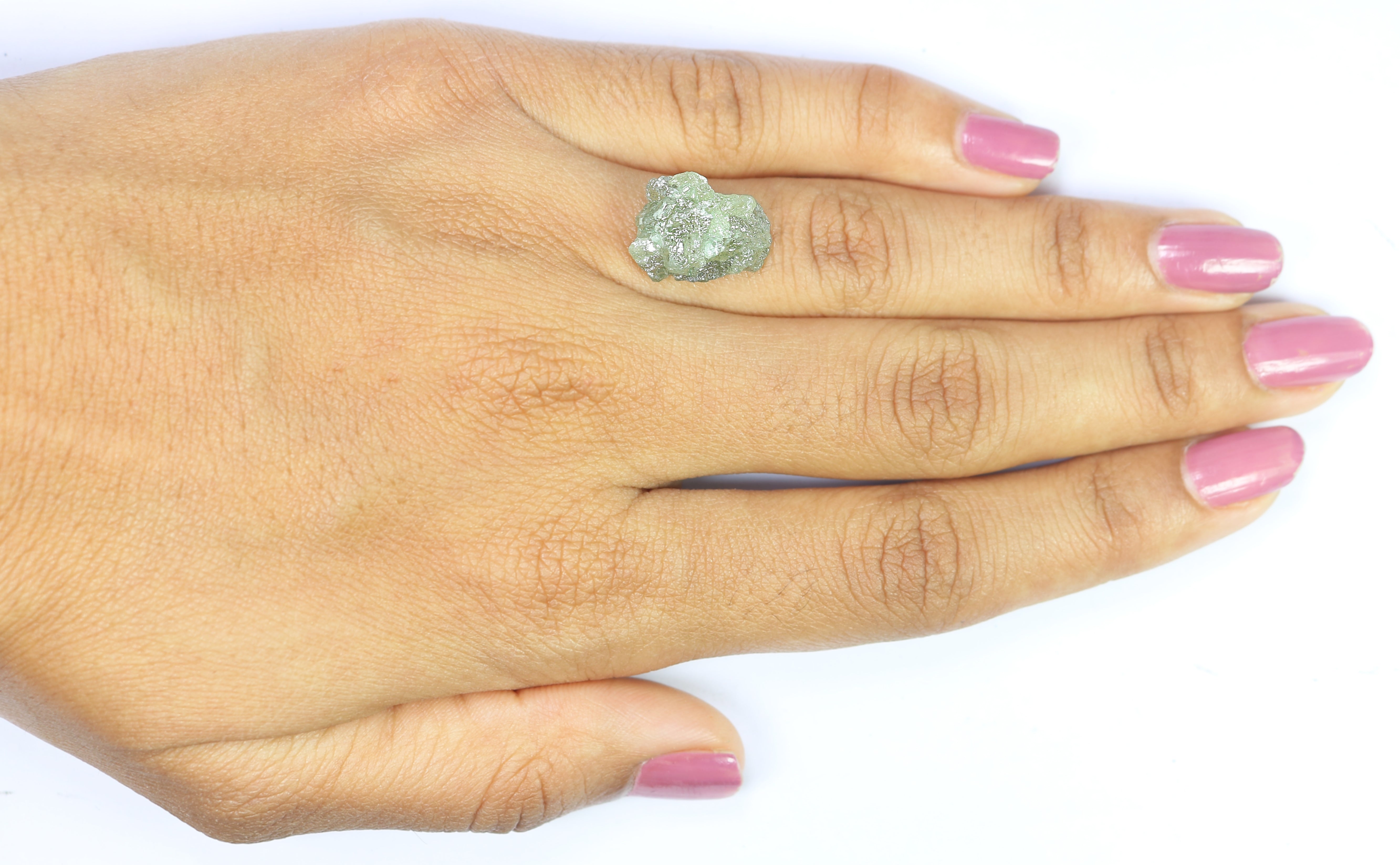 9.49 CT Natural Loose Rough Shape Diamond Grey Color Rough Cut Diamond 15.35 MM Natural Grey Diamond Rough Irregular Cut Diamond LQ3356