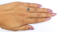 Natural Loose Cushion Diamond, Salt And Pepper Diamond, Natural Loose Diamond, Cushion Cut Diamond, 1.15 CT Cushion Shape Diamond L2857