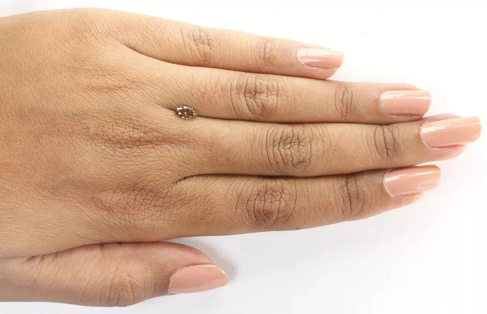 0.41 CT Natural Loose Marquise Shape Diamond Brown Color Marquise Diamond 6.70 MM Natural Brown Color Marquise Brilliant Cut Diamond NQ1198