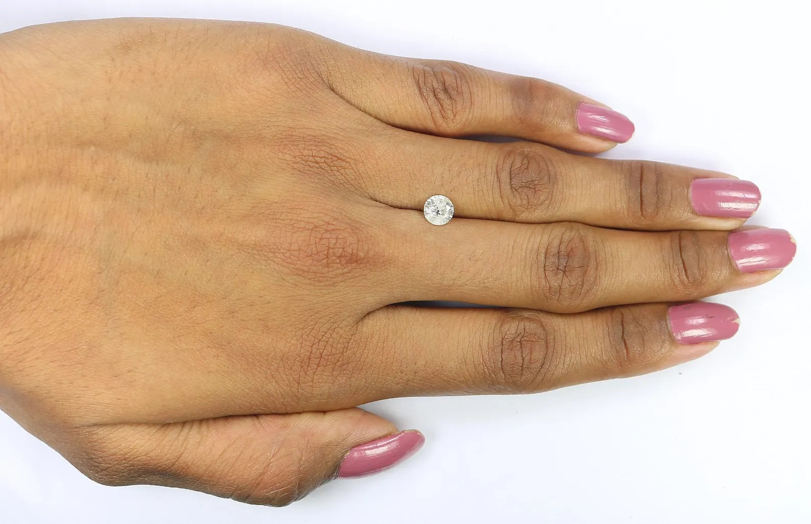 0.73 Ct Natural Loose Round Shape Diamond White H Color Round Cut Diamond 5.60 MM Natural Loose Diamond Round Brilliant Cut Diamond QN8155