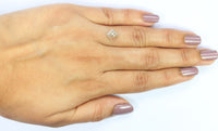 Natural Loose Kite Diamond, Grey Color Kite Diamond, Natural Loose Diamond, Kite Rose Cut Diamond, Kite Cut, 1.51 CT Kite Shape KDL9612