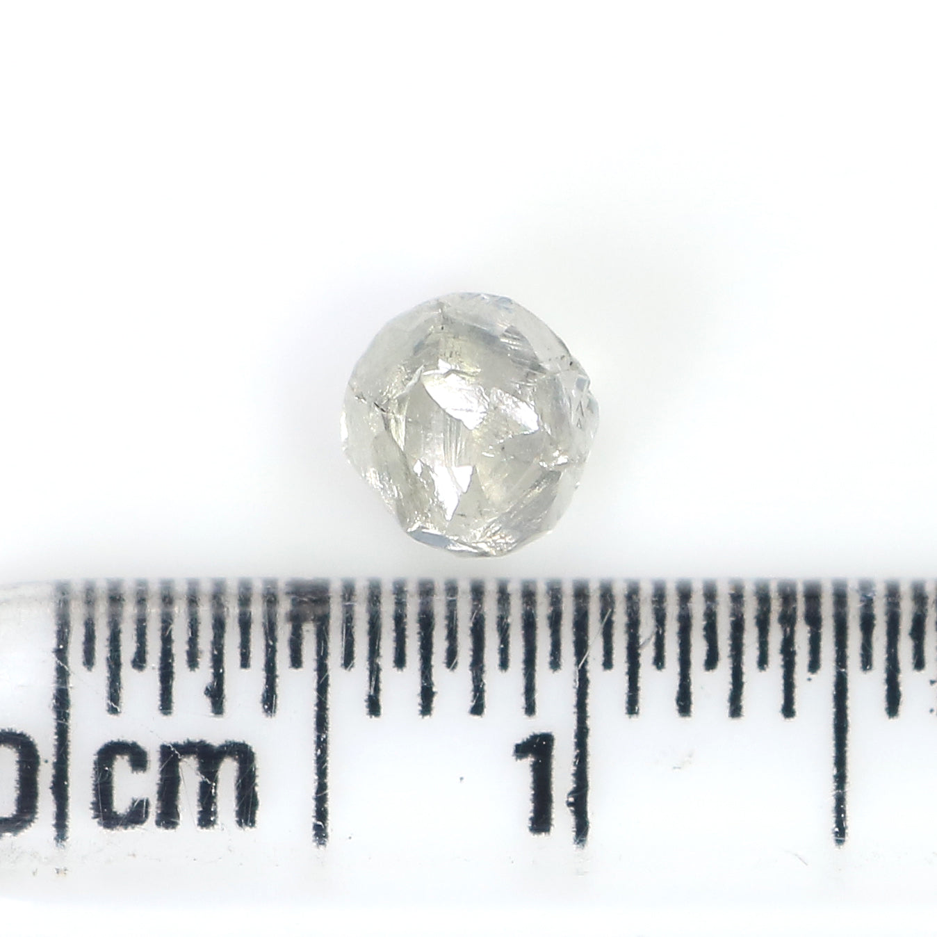 0.93 CT Natural Loose Rough Shape Diamond Grey Color Rough Diamond 5.10 MM Natural Loose Grey Diamond Rough Irregular Cut Diamond QL3114
