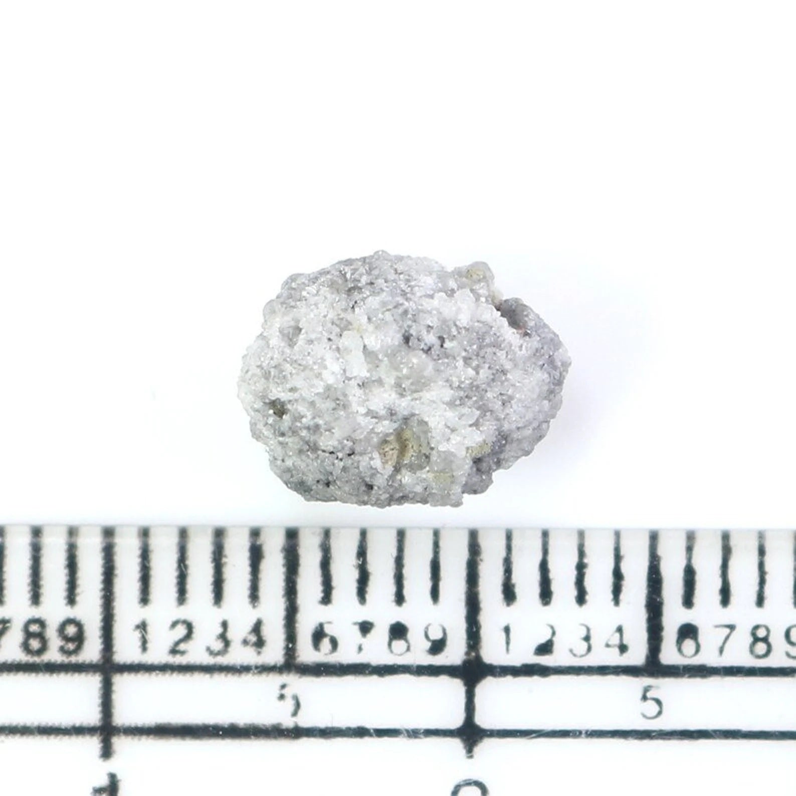 3.12 CT Natural Loose Rough Shape Diamond Grey Color Rough Diamond 9.30 MM Natural Loose Diamond Grey Color Rough Shape Diamond NQ2331