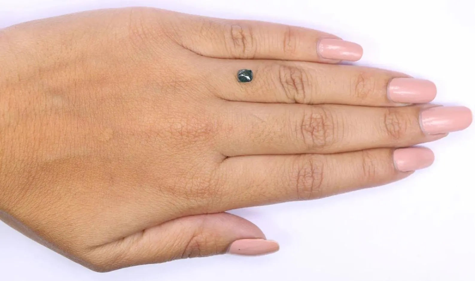 0.81 CT Natural Loose Rough Shape Diamond Blue Color Crystal Rough Diamond 5.10 MM Natural Diamond Blue Rough Irregular Cut Diamond NQ1987