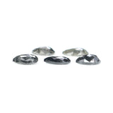 Natural Loose Pear Diamond, Salt And Pepper Pear Diamond, Natural Loose Diamond, Pear Rose Cut Diamond, 0.59 CT Pear Cut Diamond L2789