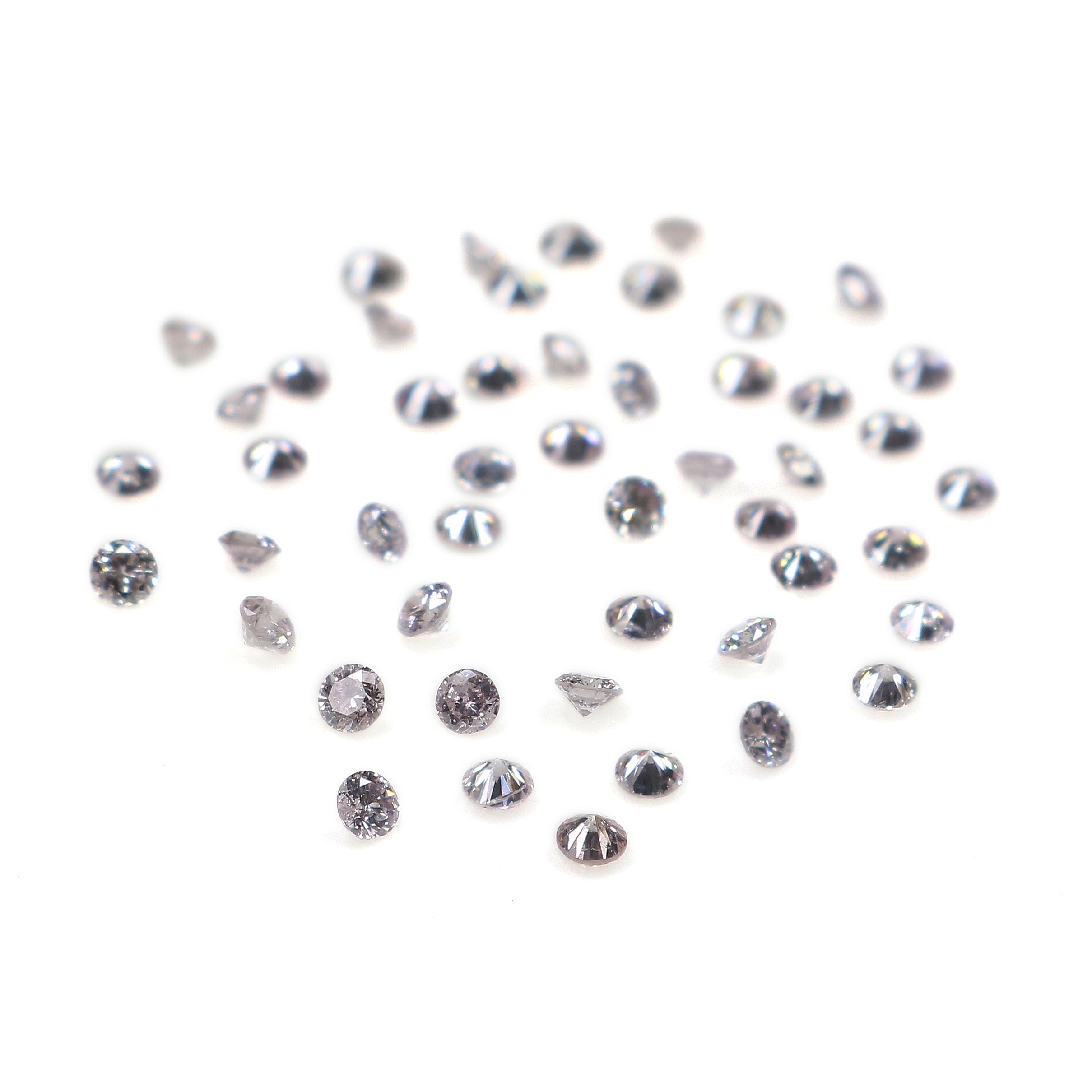 0.70 Ct Natural Loose Round Shape Diamond Pink Color Round Cut Diamond 1.45 MM Natural Loose Pink Color Round Brilliant Cut Diamond LQ894