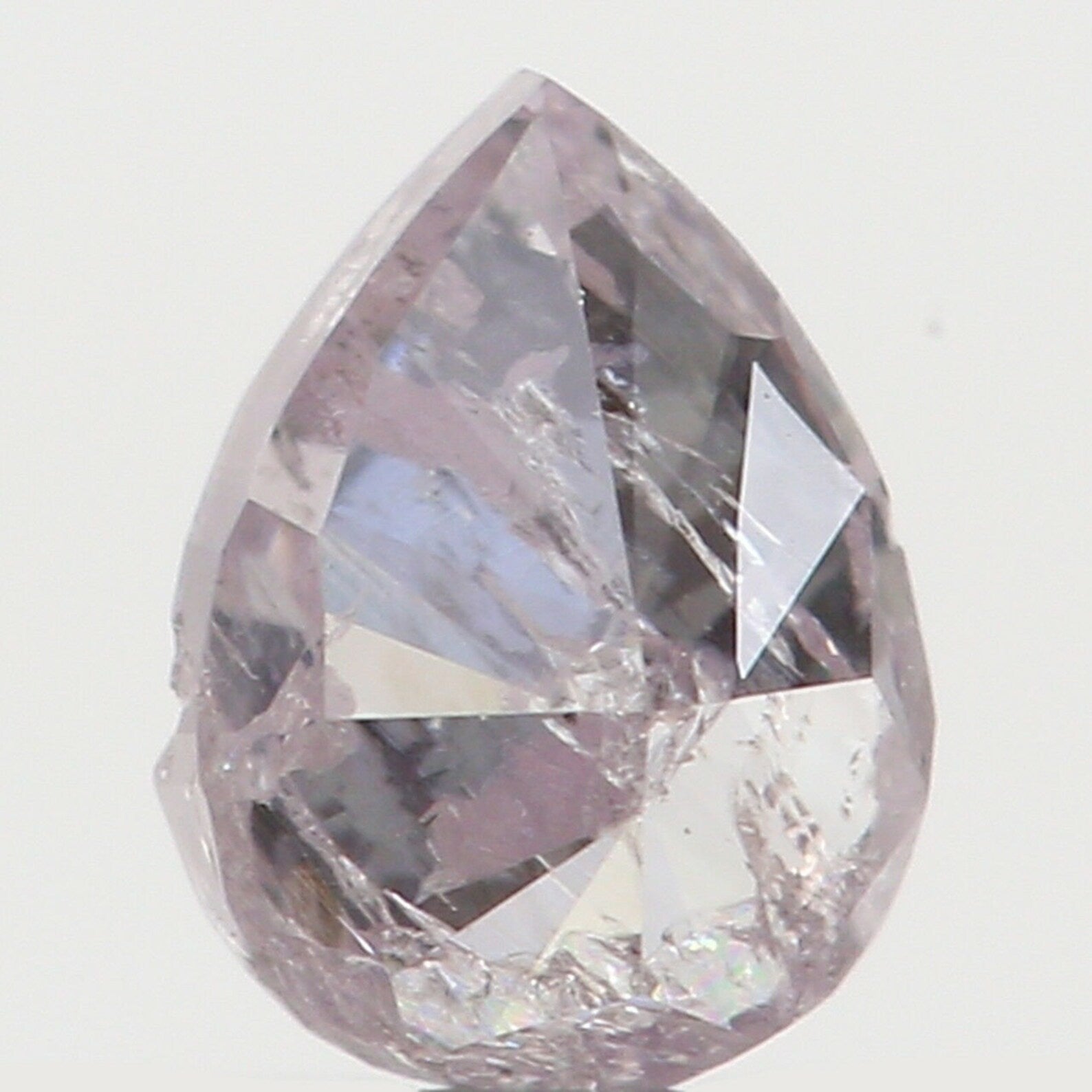 0.24 Ct Natural Loose Pear Shape Diamond Pink Color Pear Cut Diamond 4.20 MM Natural Loose Diamond Pink Pear Brilliant Cut Diamond N7183