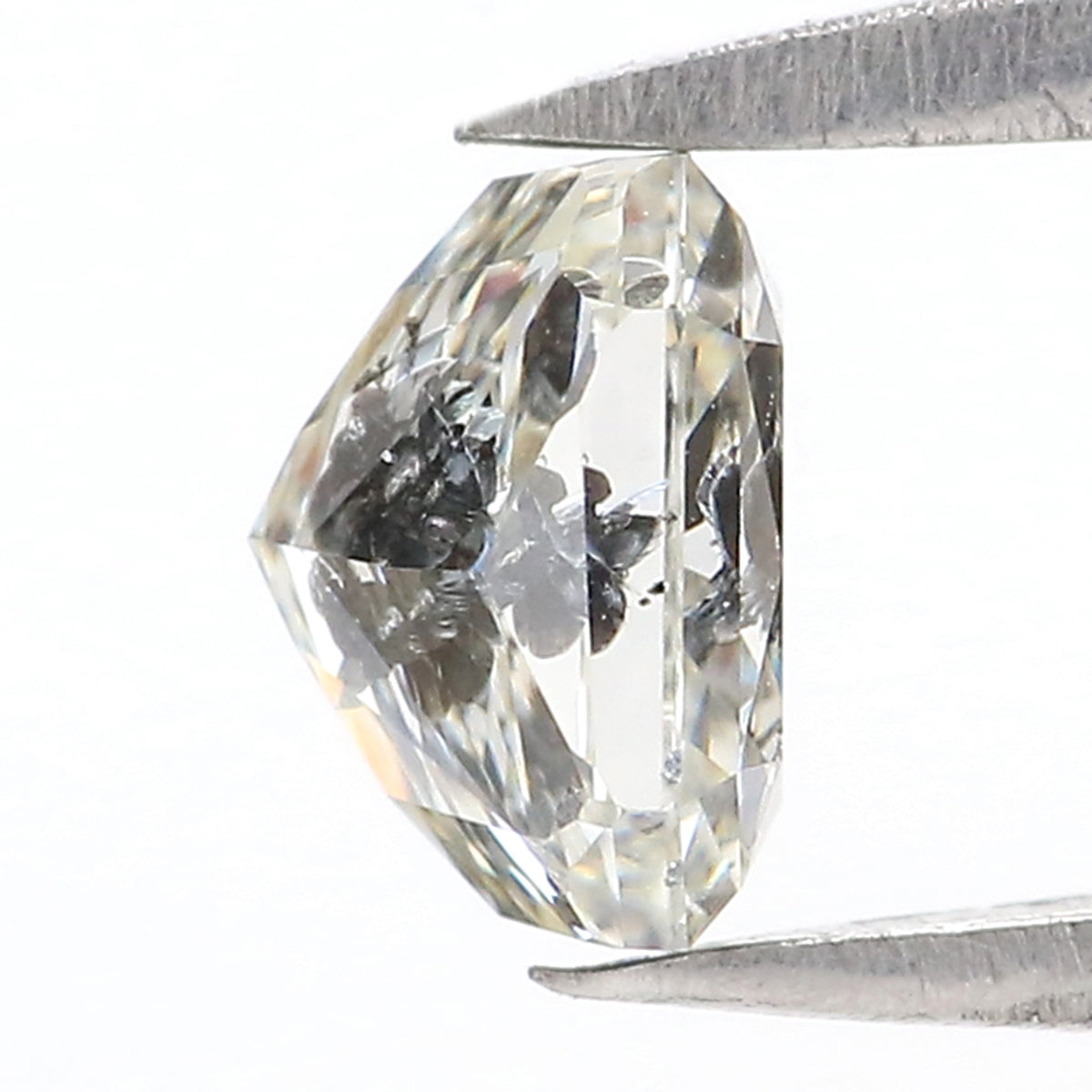 Natural Radiant White -G Diamond 1.03 CT Loose Brilliant Cut White -G Color Stone 5.60 MM Radiant Diamond For Custom Engagement Ring L3636