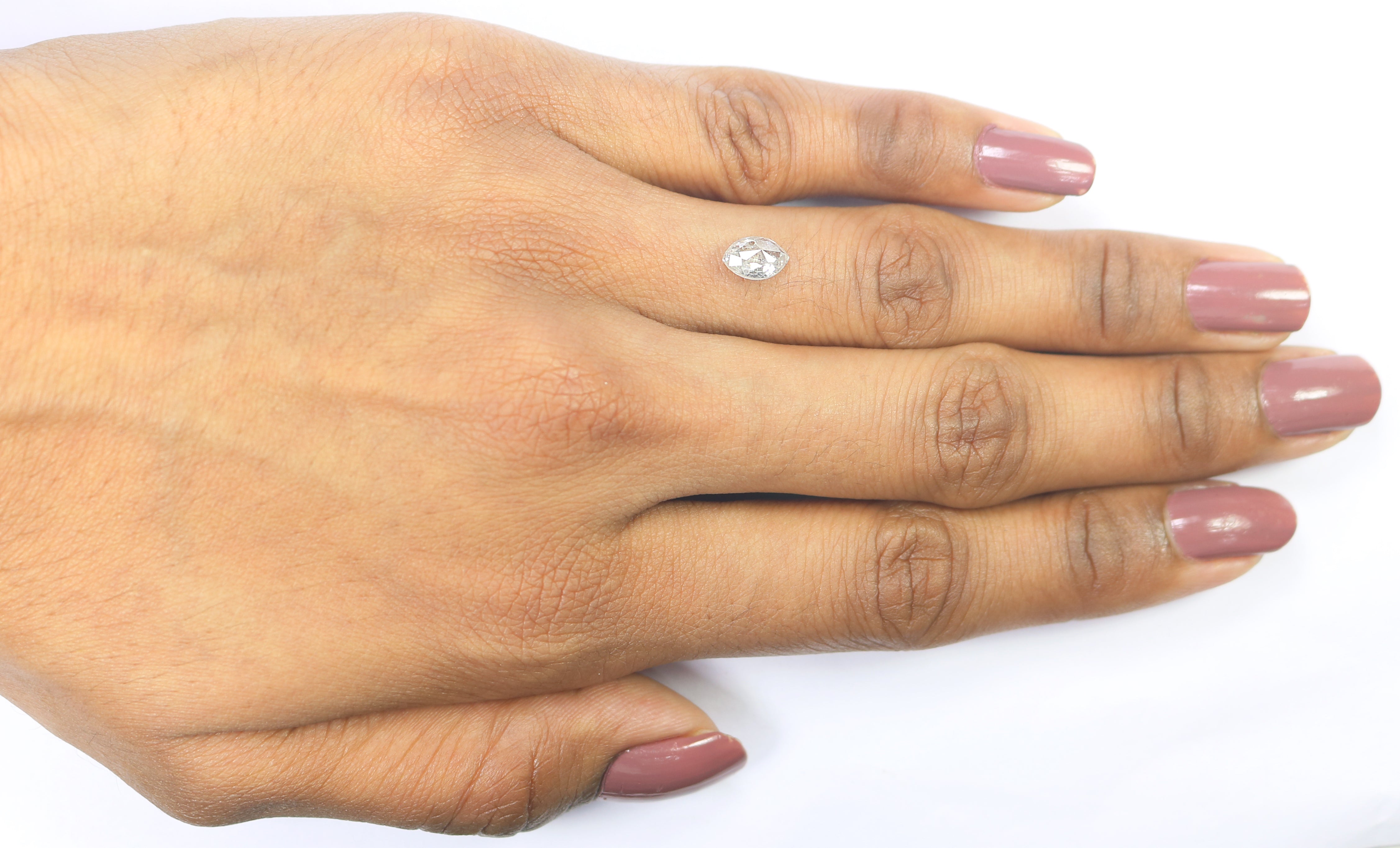 0.98 CT Natural Loose Marquise Shape Diamond White - G Loose Marquise Rose Cut Diamond 7.35 MM White - G Color Marquise Cut Diamond L3612