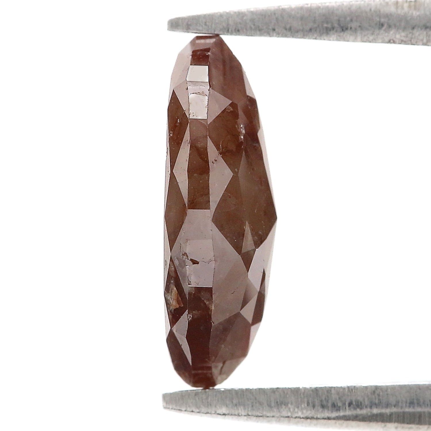 Natural Marquise Brown Diamond 1.89 CT Loose Rose Cut Brown Color Stone 10.80 MM Rustic Marquise Diamond For Custom Engagement Ring L3655