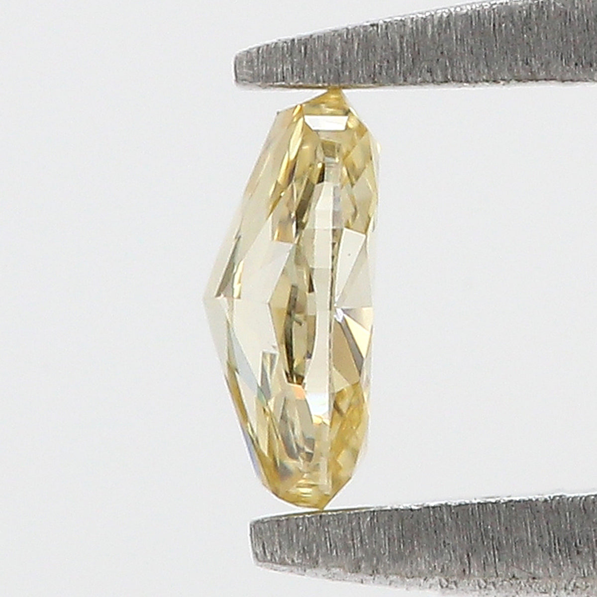 Natural Oval Diamond 0.25 CT Loose Brilliant Cut Fancy Yellow Color Stone 4.65 MM Rustic Diamond For Custom Engagement Ring L3699