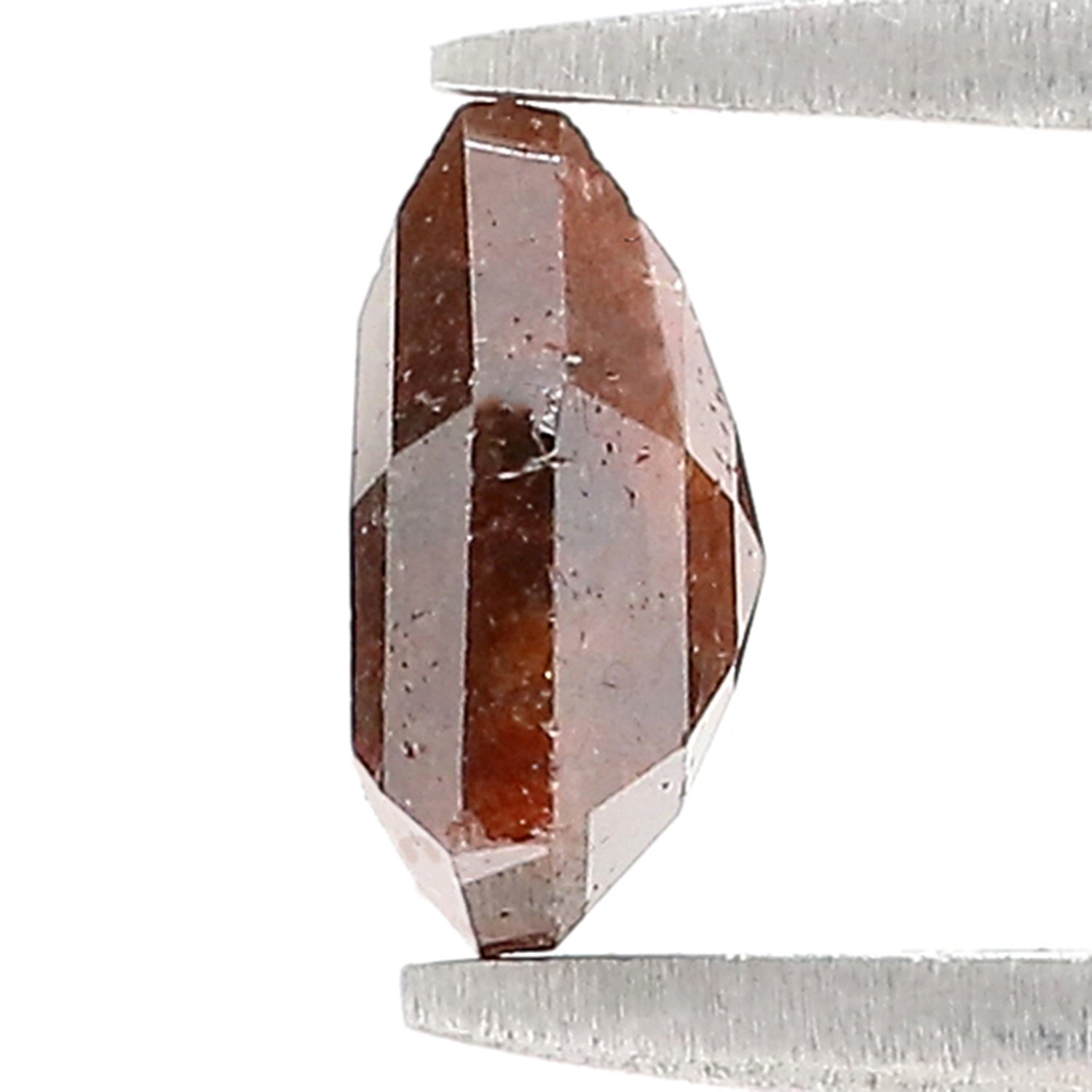Natural Pentagon Brown Diamond 1.09 CT Loose Rose Cut Brown Stone 7.00 MM Rustic Diamond Pentagon Diamond For Custom Engagement Ring L3632
