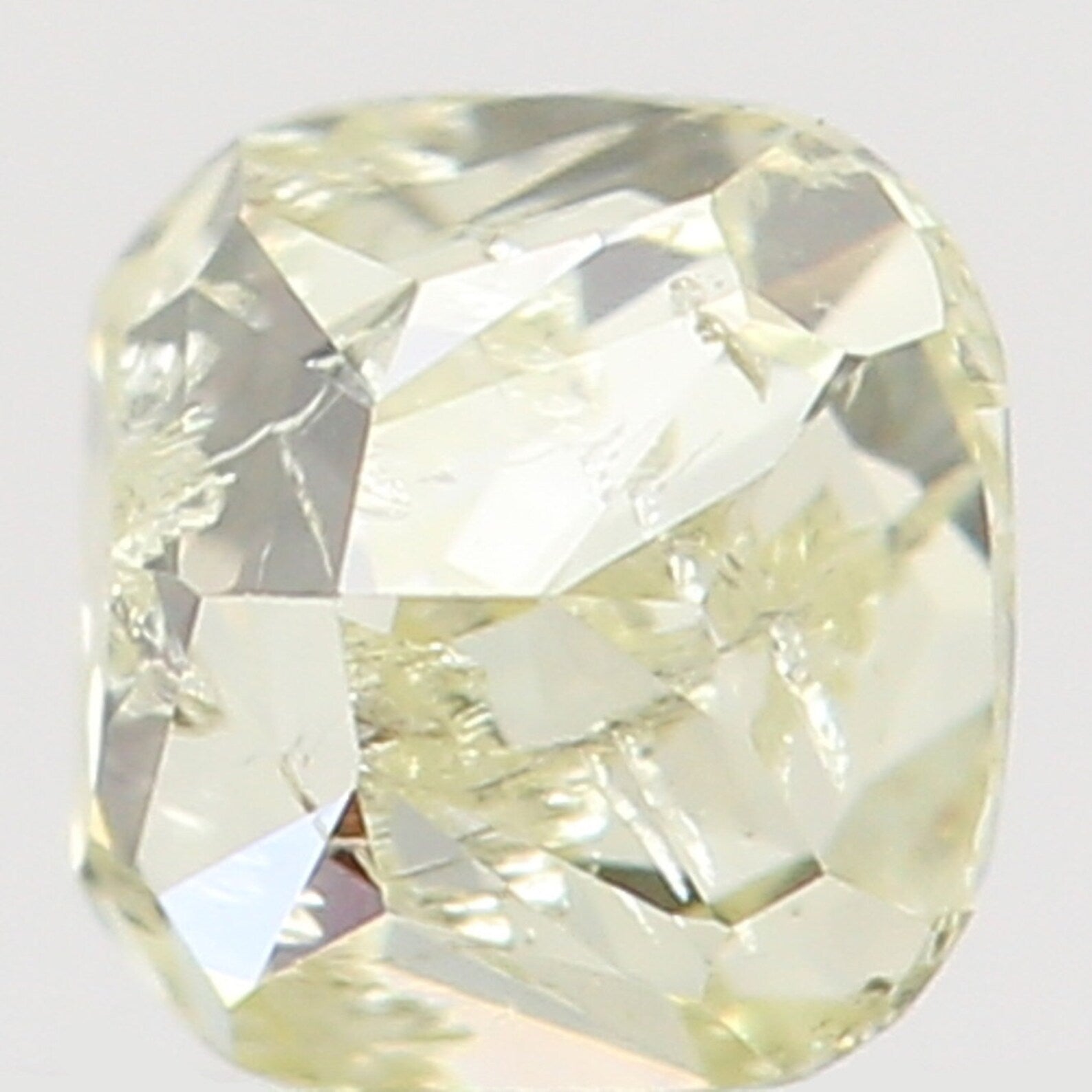 0.13 Ct Natural Loose Cushion Shape Diamond Yellow Color Cushion Diamond 2.80 MM Natural Loose Diamond Cushion Brilliant Cut Diamond N8063