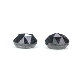 Natural Loose Round Rose Cut Diamond, Salt And Pepper Round Diamond, Natural Loose Diamond, Rose Cut Diamond, 0.95 CT Round Shape KR2662