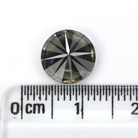 Natural Loose Round Diamond, Black Color Round Diamond, Natural Loose Diamond, Brilliant Cut Diamond, Round Cut, 2.93 CT Round Shape KDL389