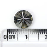 Natural Loose Round Diamond, Black Color Round Diamond, Natural Loose Diamond, Brilliant Cut Diamond, Round Cut, 2.93 CT Round Shape KDL389