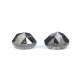 Natural Loose Round Rose Cut Diamond, Salt And Pepper Round Diamond, Natural Loose Diamond, Rose Cut Diamond, 0.92 CT Round Shape L2814