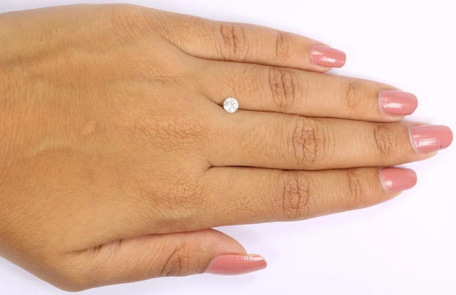 0.34 CT Natural Loose Round Shape Diamond White Milky Color Round Cut Diamond 4.45 MM Natural White Color Round Brilliant Cut Diamond NQ1859