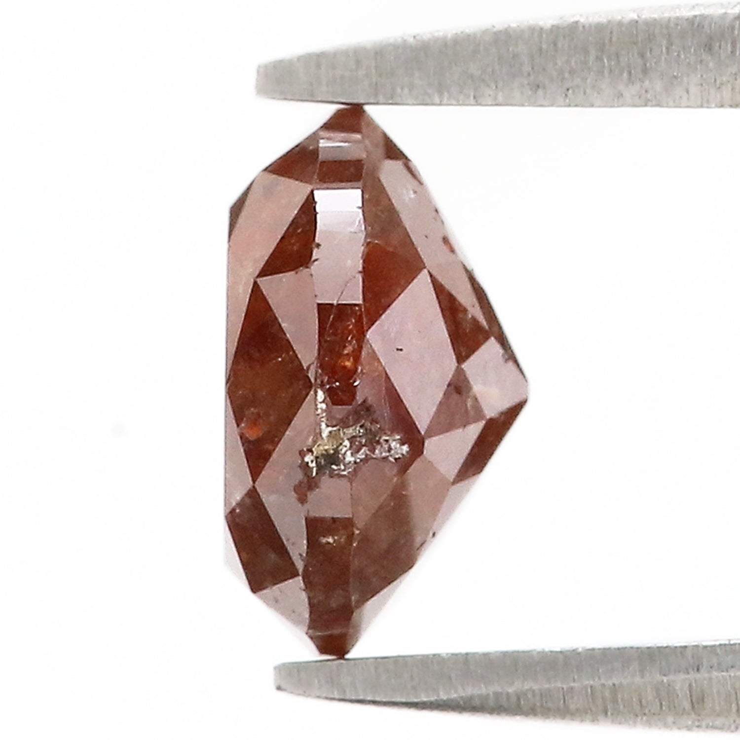 Natural Oval Brown Diamond 1.83 CT Loose Brilliant Cut Brown Color Stone 8.00 MM Rustic Oval Diamond For Custom Engagement Ring L3639