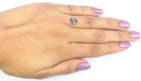 Natural Loose Triangle Diamond, Salt And Pepper Triangle Diamond Natural Loose Diamond, Triangle Cut Diamond, 1.79 CT Triangle Shape KDL8570