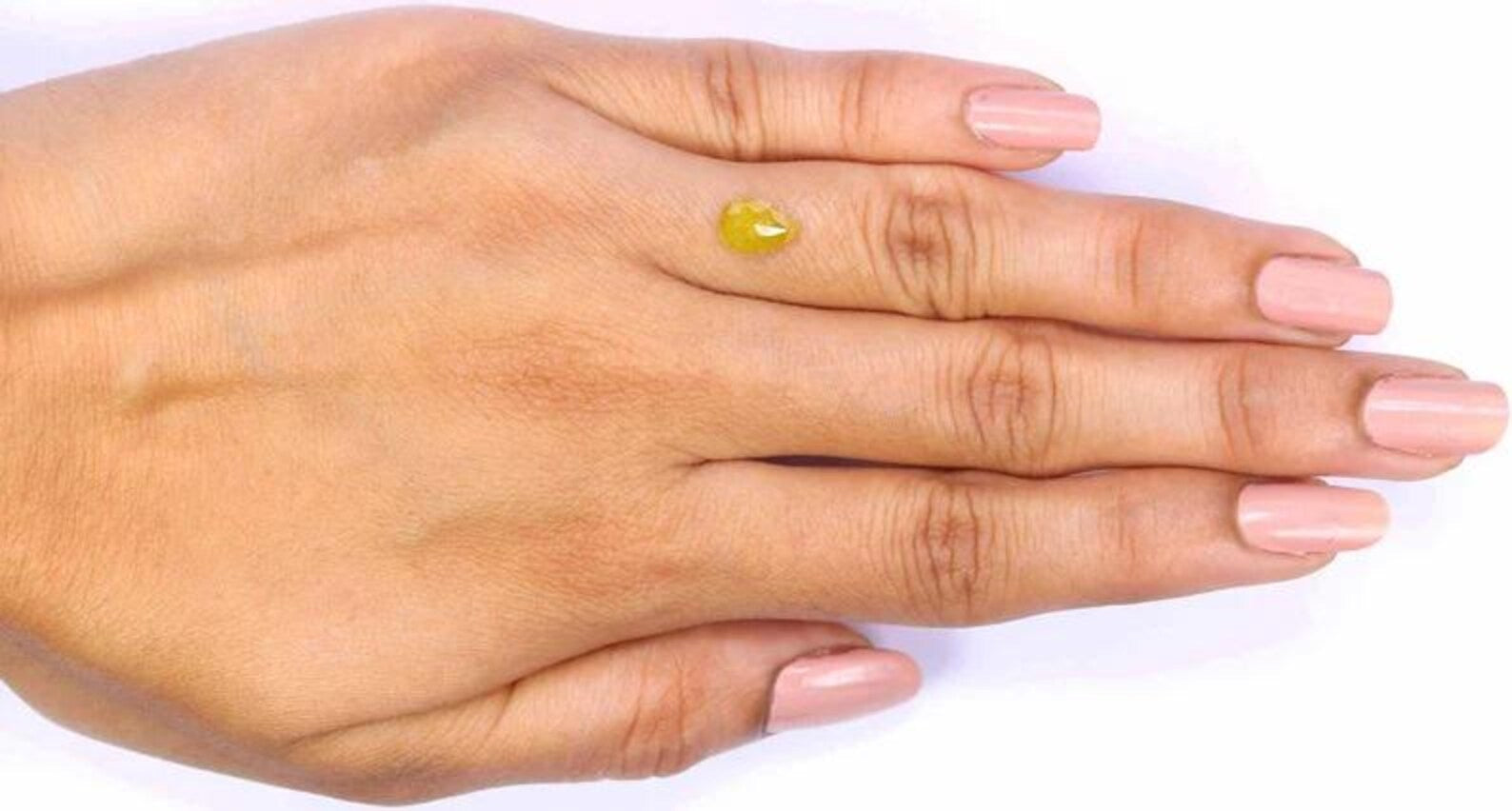 0.86 CT Natural Loose Pear Shape Diamond Yellow Color Pear Diamond 7.95 MM Natural Loose Diamond Yellow Color Pear Rose Cut Diamond NQ1947