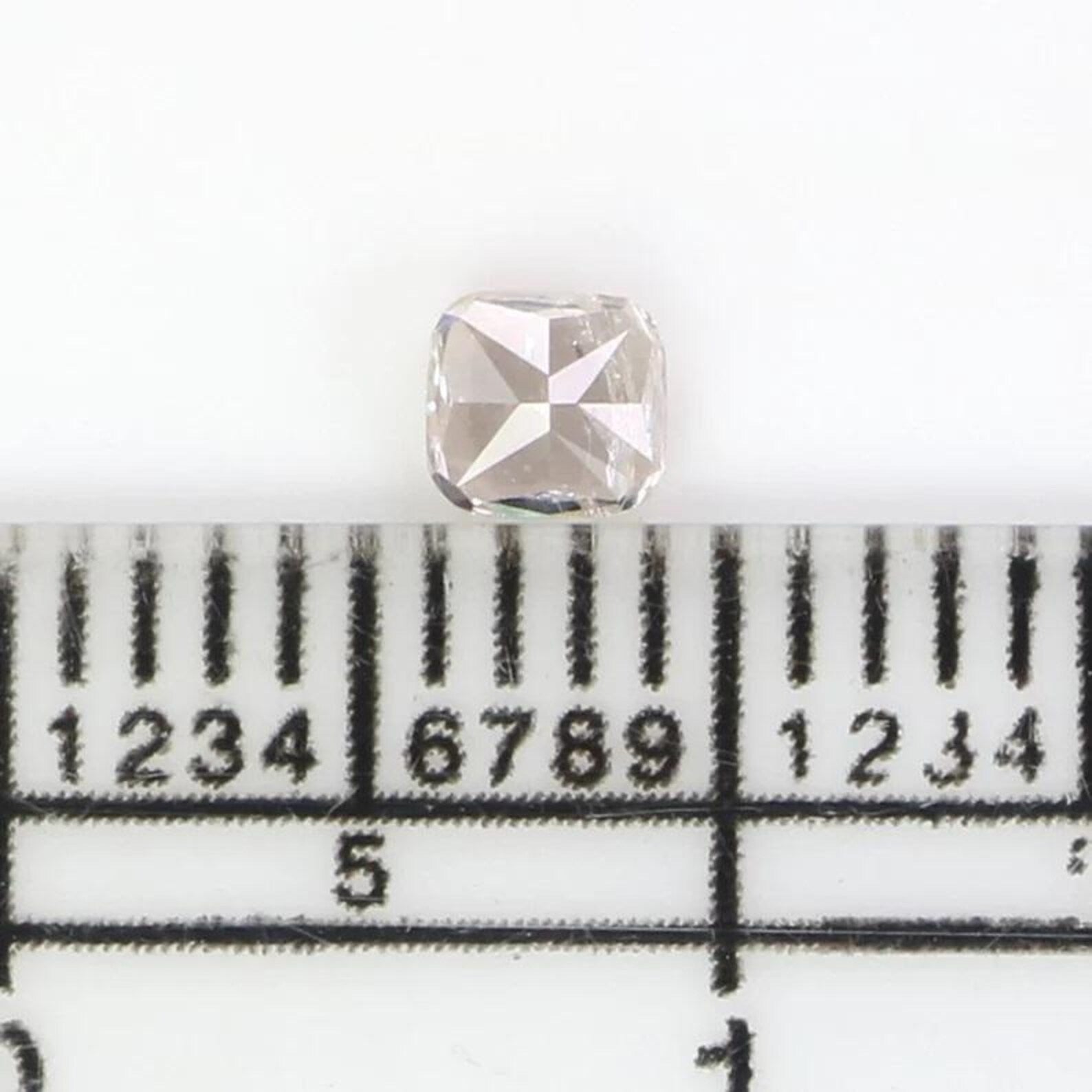 0.24 CT Natural Loose Cushion Shape Diamond Pink Color Cushion Cut Diamond 3.30 MM Natural Pink Color Cushion Brilliant Cut Diamond NQ7639