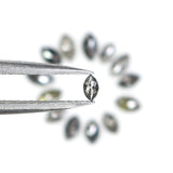 Natural Loose Marquise Diamond, Salt And Pepper Marquise Diamond, Natural Loose Diamond, Marquise Cut Diamond, 1.00 CT Marquise Shape L2911