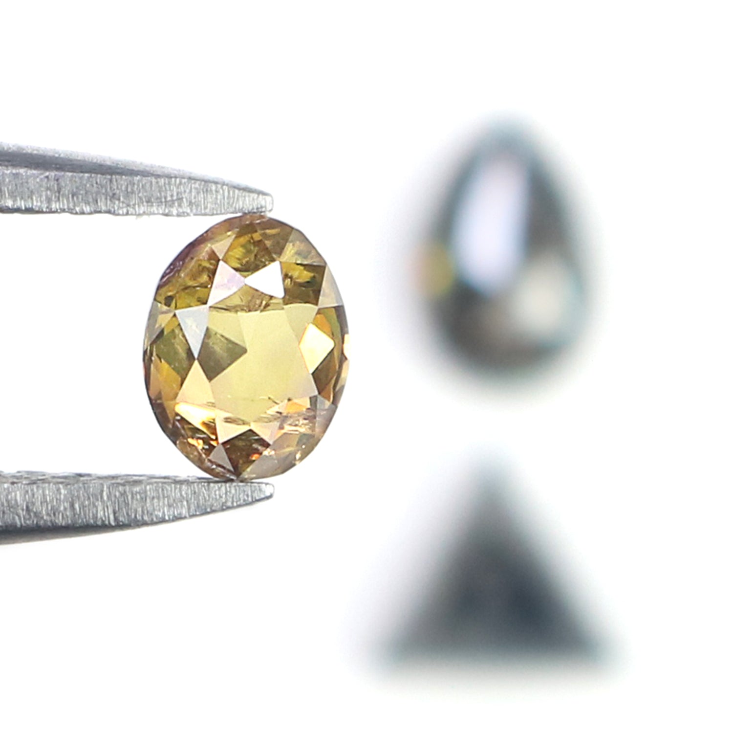 0.71 CT Natural Loose Mix Shape Diamond Salt And Pepper Mix Shape Diamond 4.25 MM Black Grey Color Mix Shape Shape Rose Cut Diamond QL1186