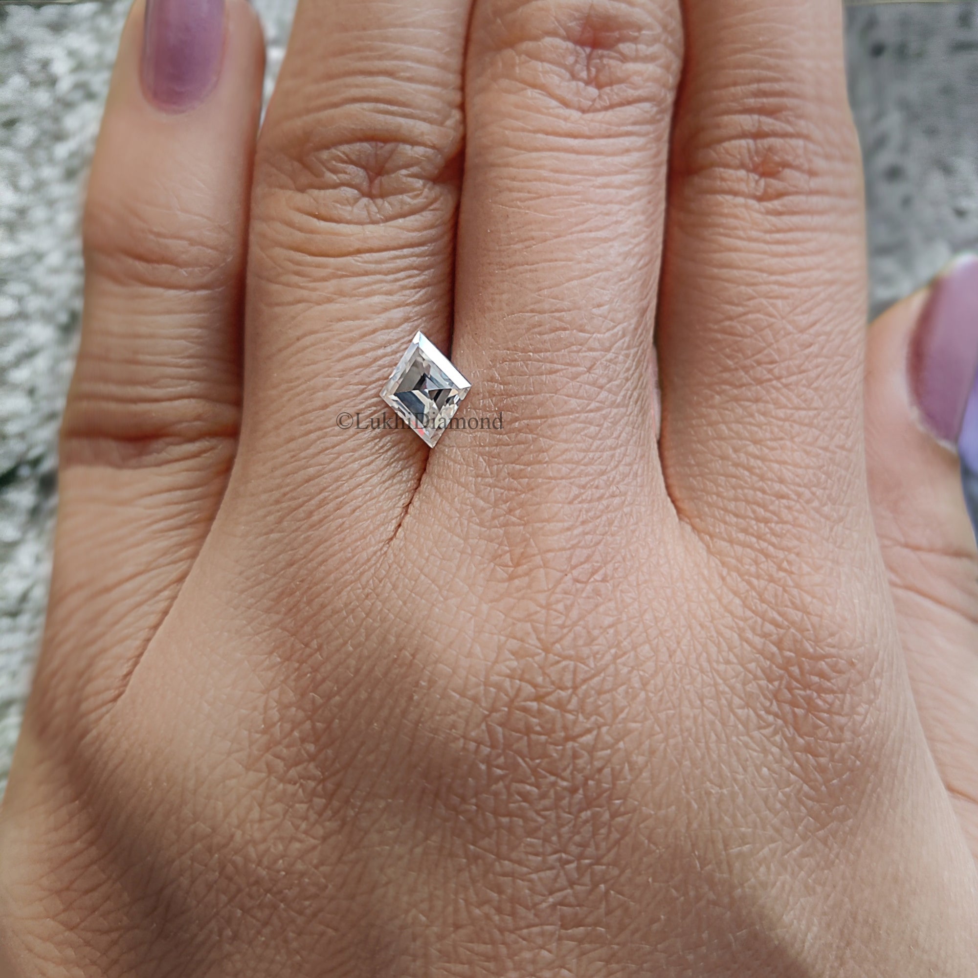 Kite Brilliant Cut Loose White Moissanite Stone 7,8,10,12,14 MM Vintage Antique Handcrafted Eye Clean Moissanite Engagement Gift Ring Q142
