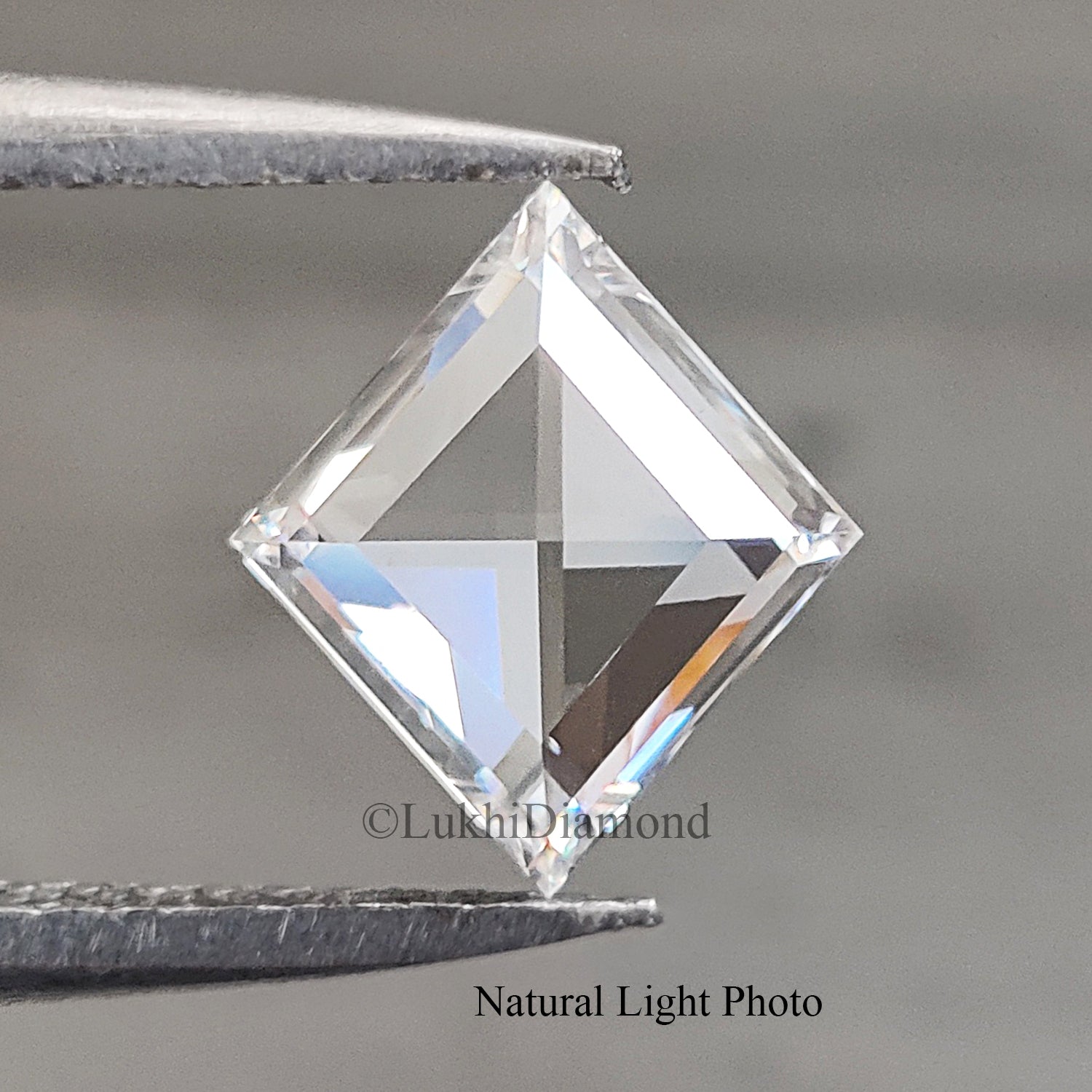 0.85 CT IGI Certified Kite Step Cut Diamond White - E Color VS1 Clarity Lab Grown Diamond Lab Created Kite Diamond Kite CVD Diamond Q172