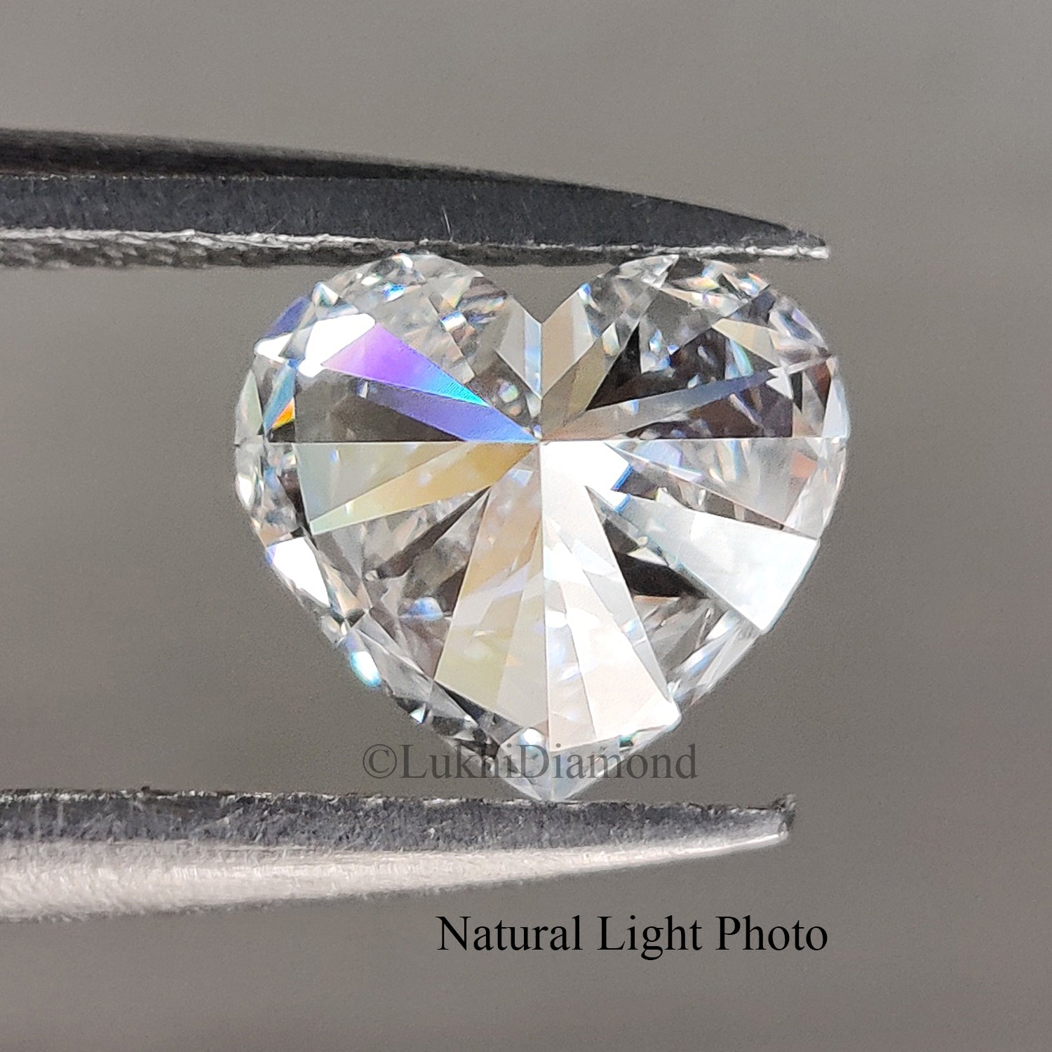 IGI Certified 1 Ct, 1.5 Ct, 2 Ct, 2.5 Ct, 3 Ct Heart Brilliant Cut E/F Color VS Clarity Lab Grown CVD Diamond Lab Created Loose Diamond Q111