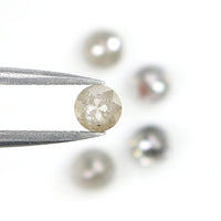 Natural Loose Round Diamond, Grey Color Rose Cut Diamond, Natural Loose Diamond, Round Rose Cut Diamond, 1.99 CT Round Shape Diamond KR2722