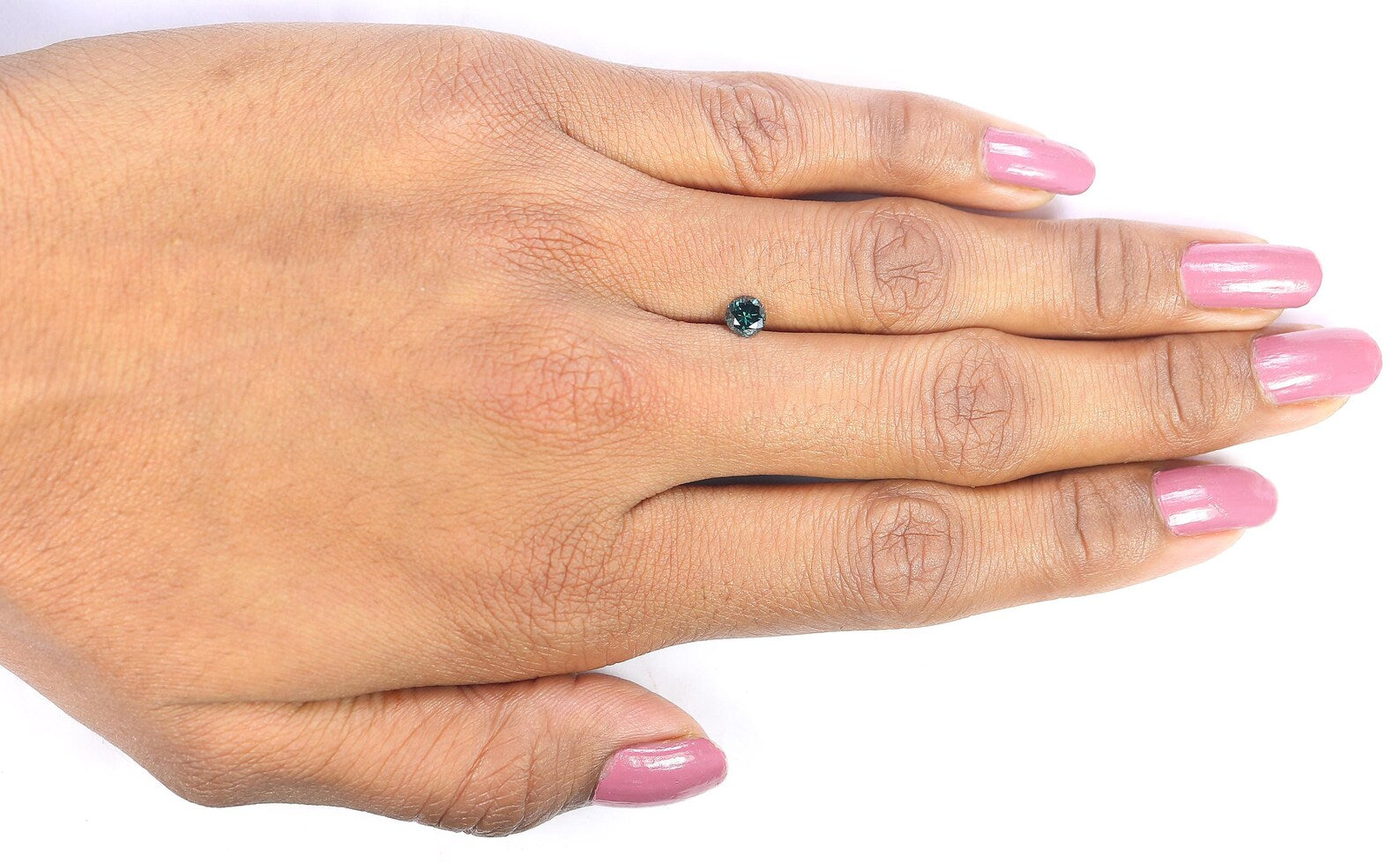 0.41 Ct Natural Loose Round Shape Diamond Blue Color Round Cut Diamond 4.55 MM Natural Loose Blue Color Round Brilliant Cut Diamond NQ1375