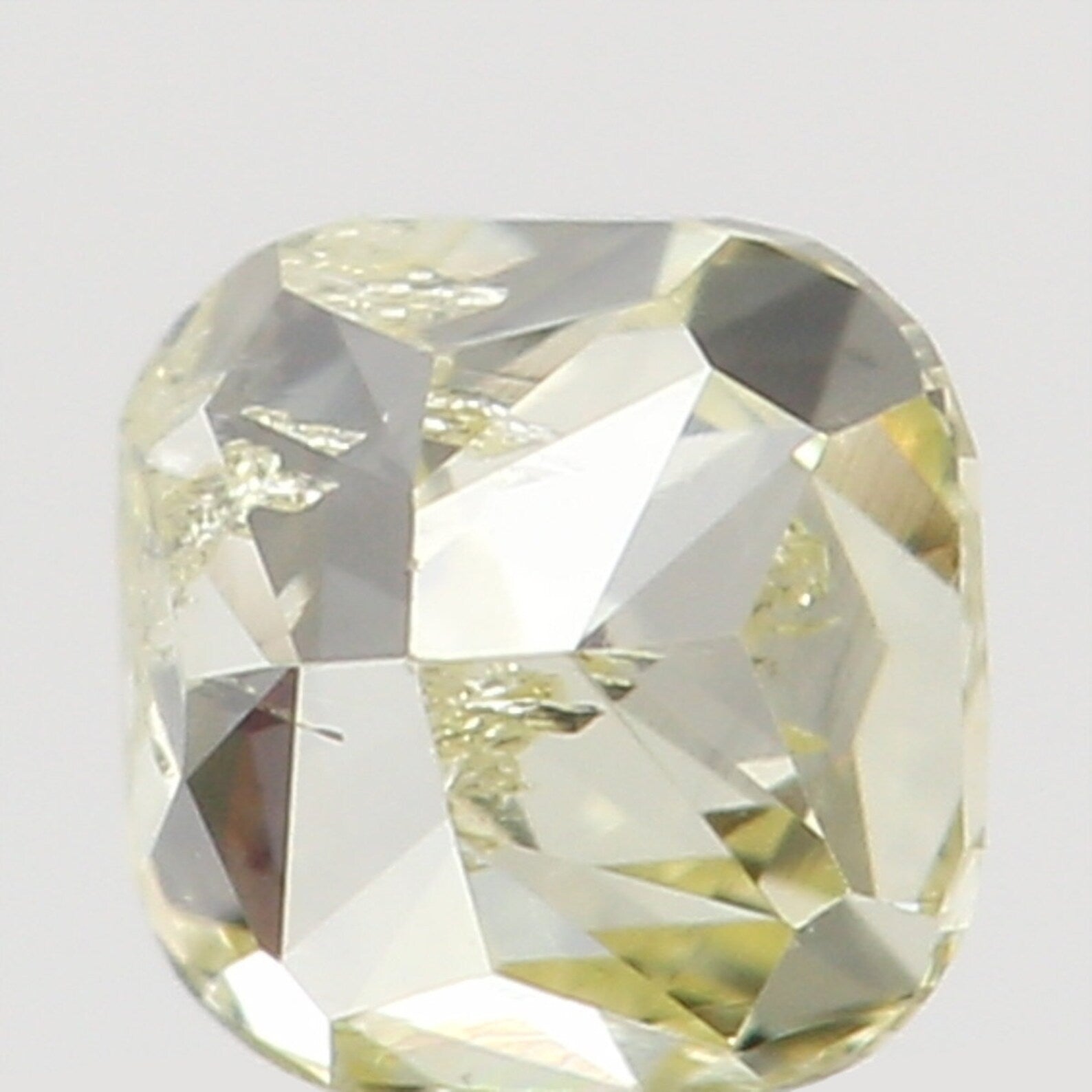 0.12 Ct Natural Loose Cushion Shape Diamond Yellow Color Cushion Cut Diamond 2.70 MM Natural Loose Cushion Brilliant Cut Diamond N8093