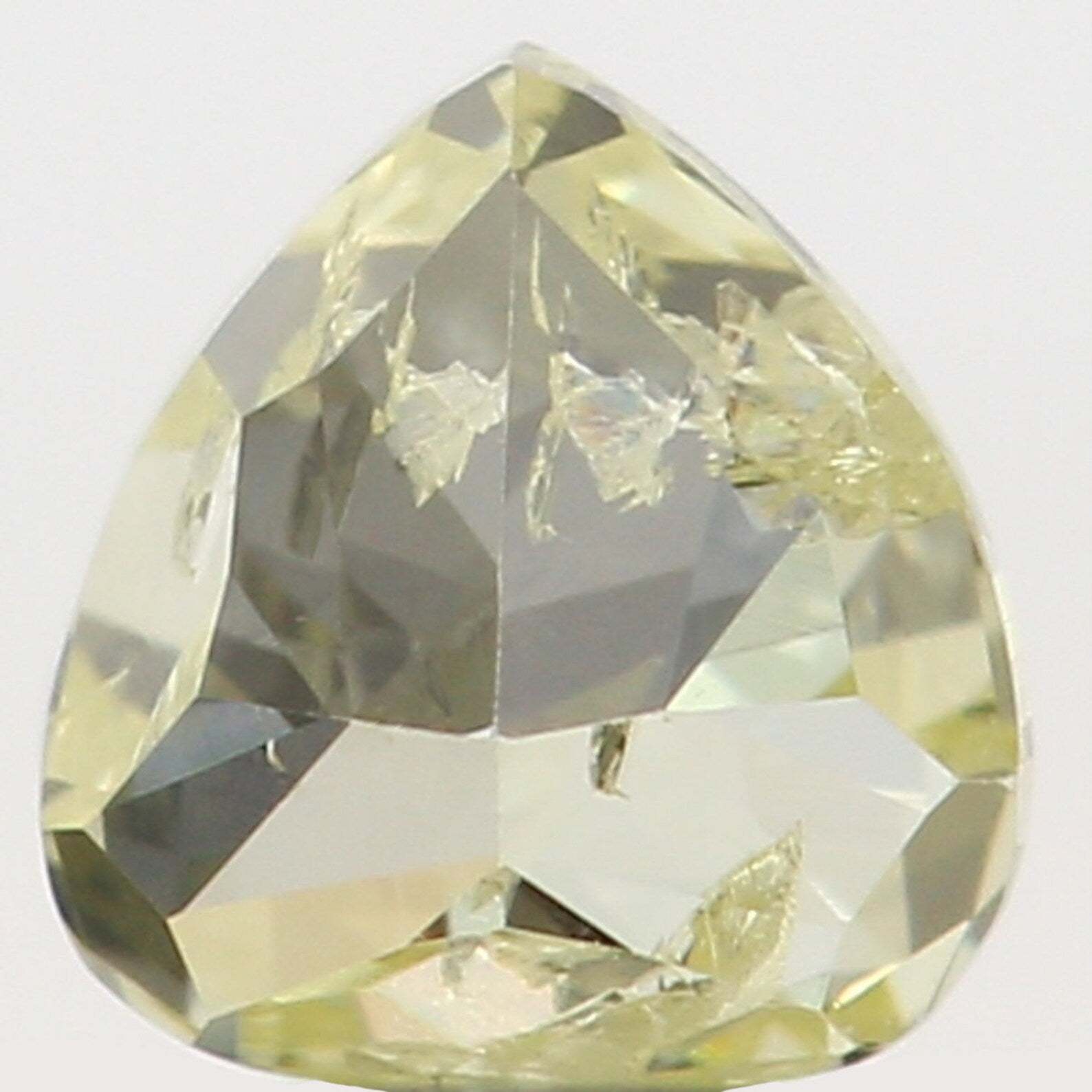 0.14 Ct Natural Loose Heart Shape Diamond Yellow Color Heart Cut Diamond 3.20 MM Natural Loose Diamond Heart Brilliant Cut Diamond N8074