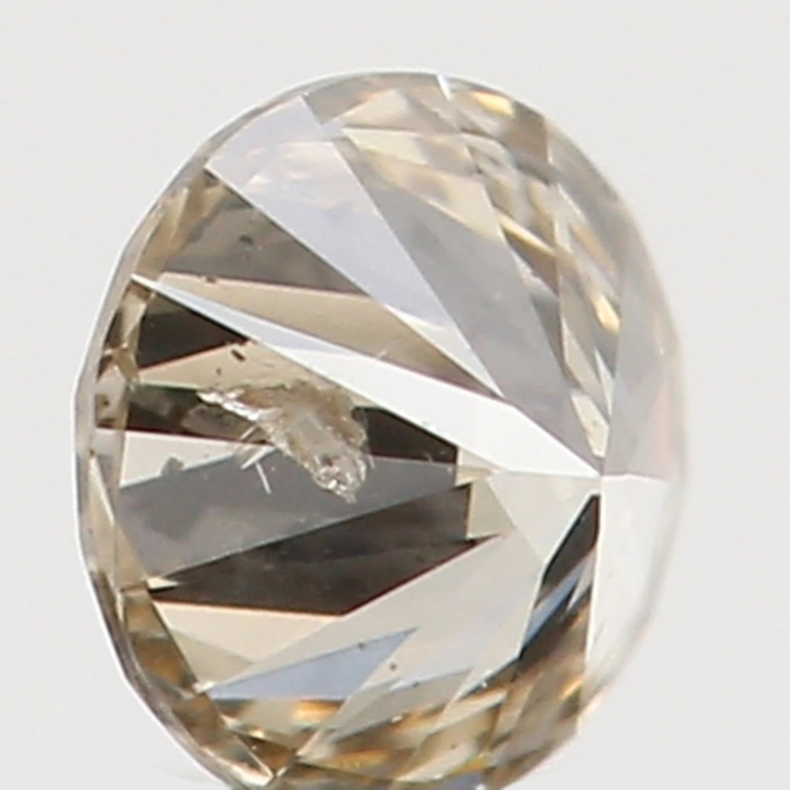 0.08 Ct Natural Loose Round Shape Diamond Brown Color Round Cut Diamond 2.80 MM Natural Loose Diamond Round Brilliant Cut Diamond N7823