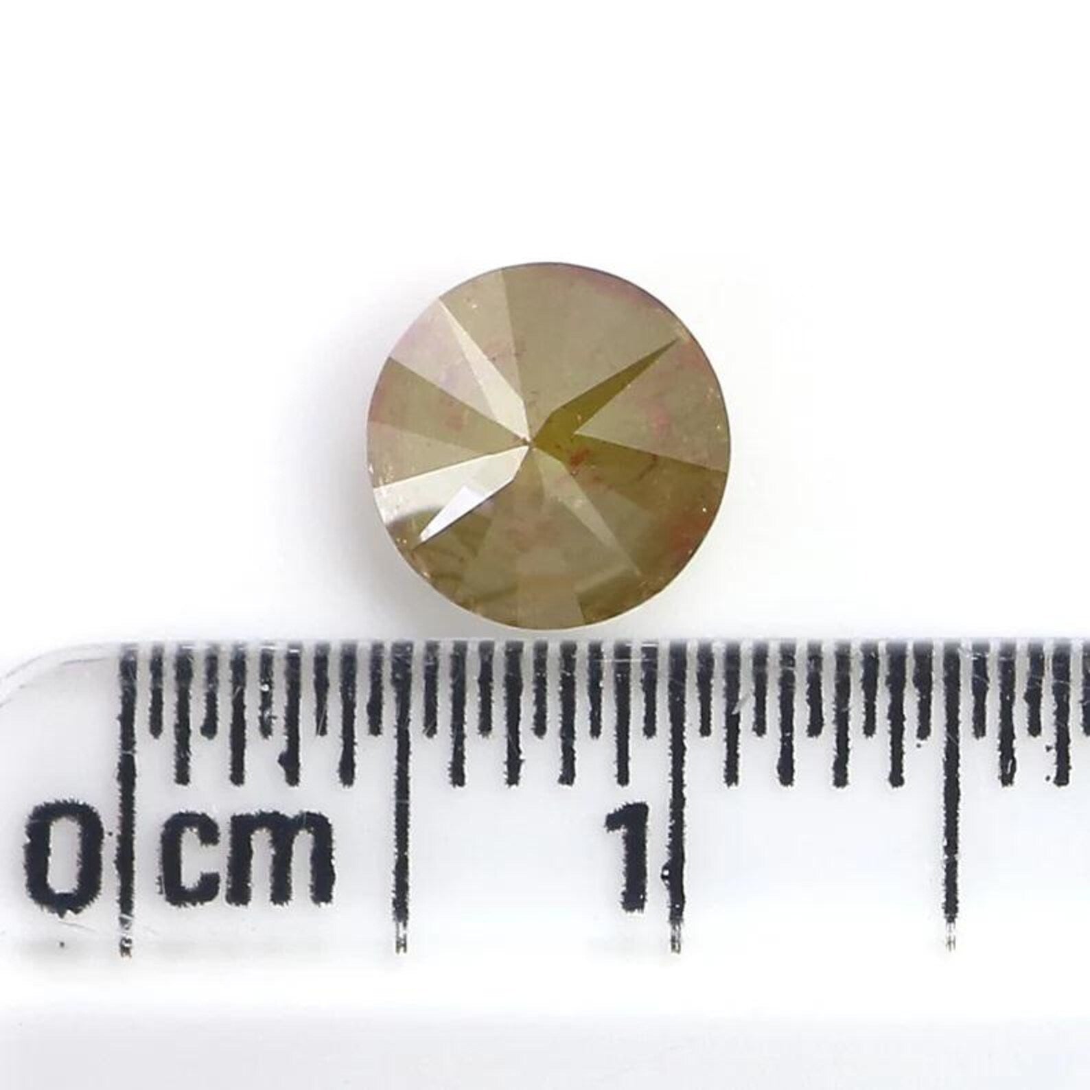 1.55 CT Natural Loose Round Shape Diamond Yellow Color Round Diamond 6.65 MM Natural Diamond Yellow Color Round Brilliant Cut Diamond NQ1692