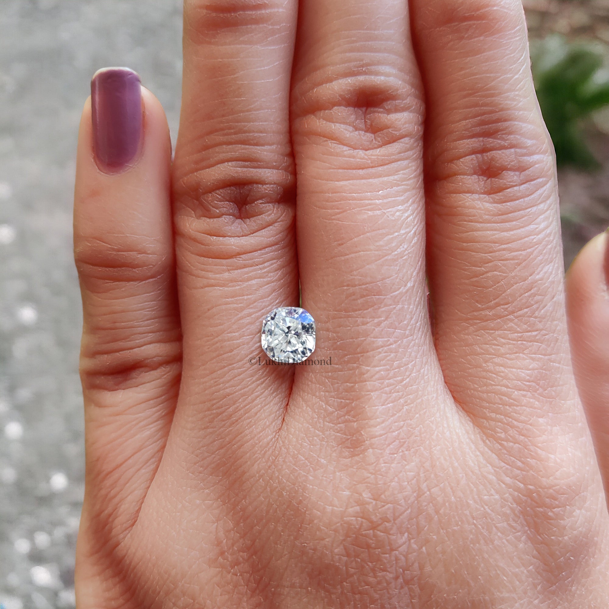 Cushion Brilliant Cut Loose White Moissanite Stone 6,7,8,9,10 MM Vintage Antique Handcrafted Eye Clean Moissanite Engagement Gift Ring Q130