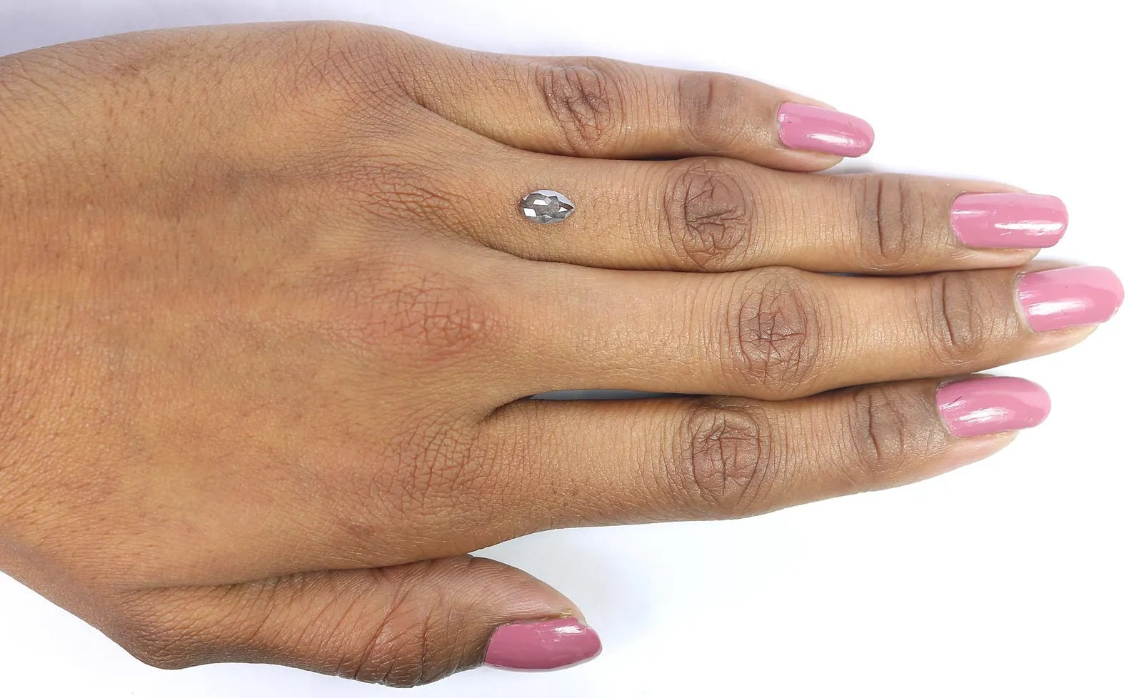 0.54 Ct Natural Loose Marquise Diamond Salt And Pepper Diamond 7.50 MM Natural Loose Diamond Black Grey Color Marquise Shape Diamond QN906