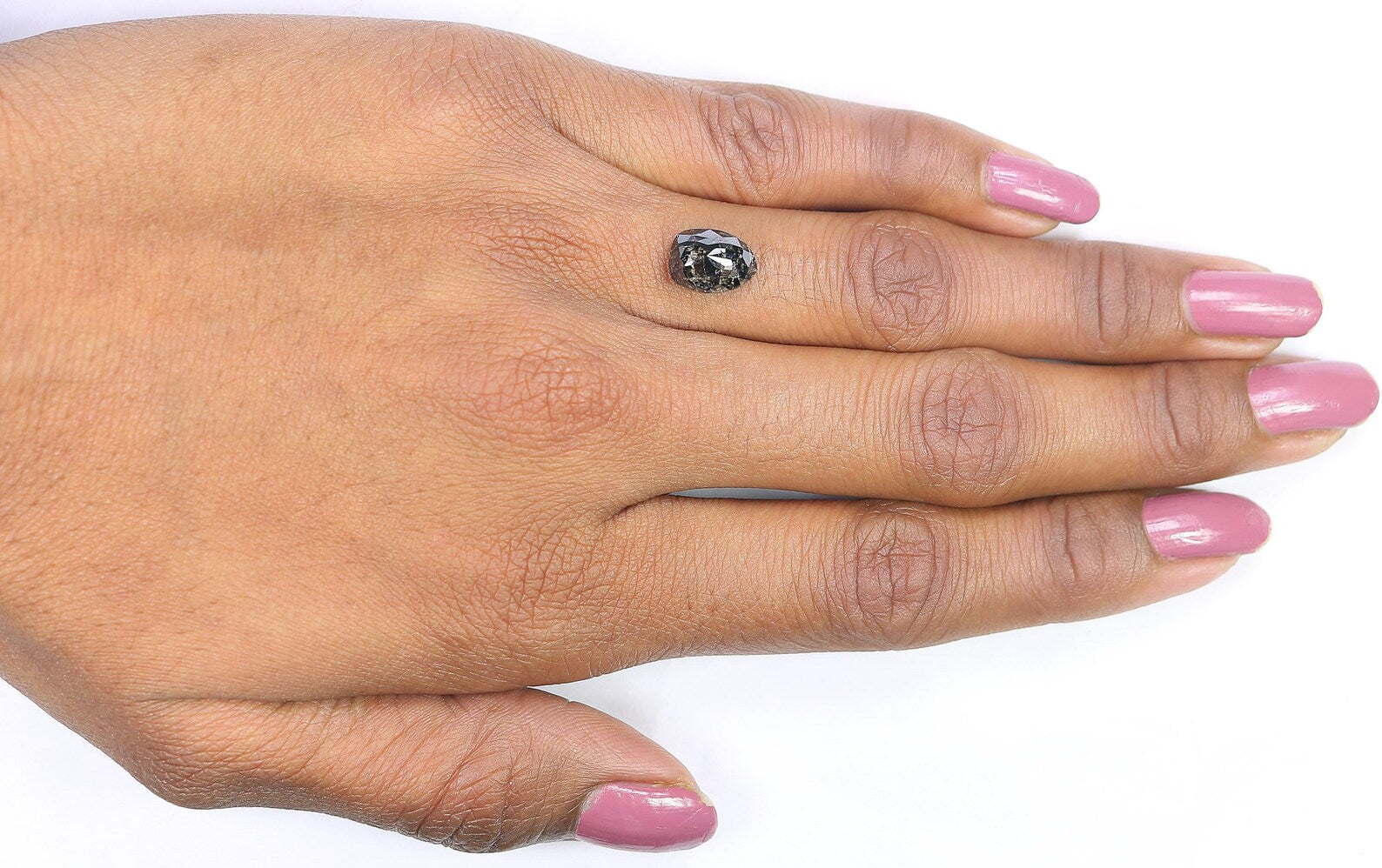 2.69 CT Natural Loose Pear Shape Diamond Black Color Pear Cut Diamond 9.60 MM Natural Loose Black Color Pear Brilliant Cut Diamond NQ6513