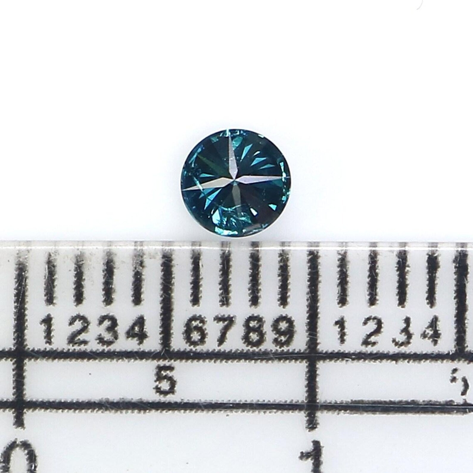 0.23 CT Natural Loose Round Shape Diamond Blue Color Round Cut Diamond 3.80 MM Natural Loose Blue Color Round Brilliant Cut Diamond NQ7540