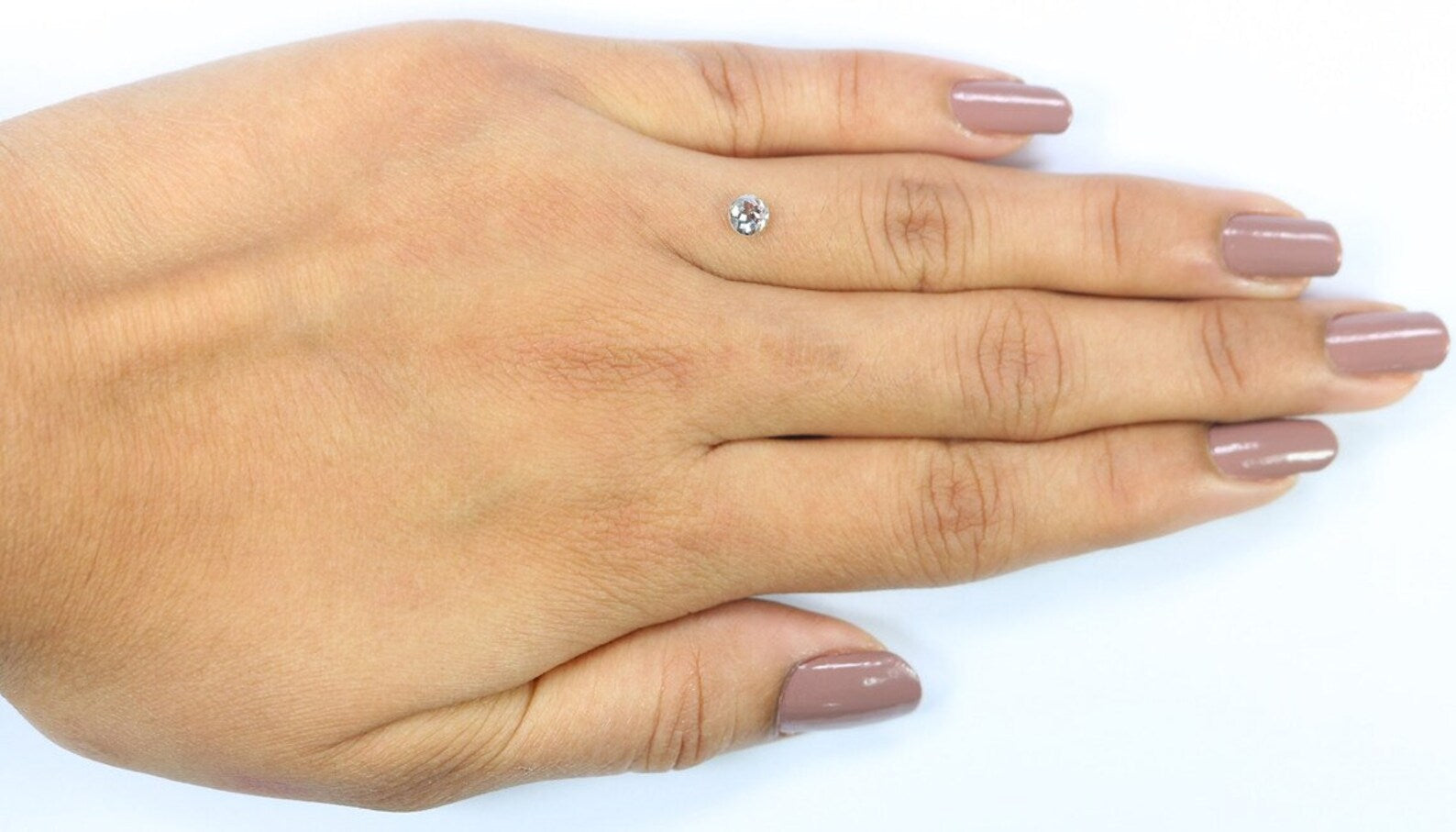 0.36 CT Natural Loose Round Shape Diamond Brown Color Round Rose Cut Diamond 4.20 MM Natural Loose Diamond Round Rose Cut Diamond NQ8036